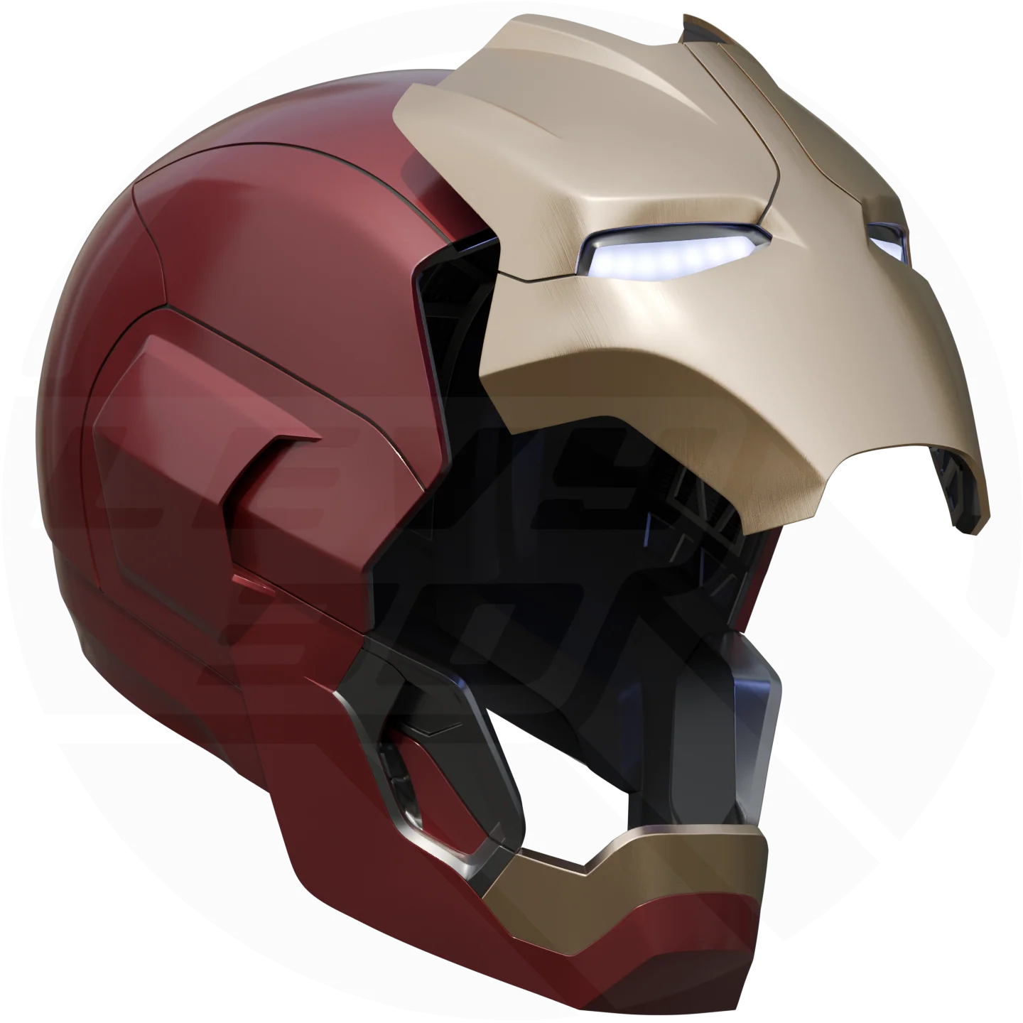 mk45 Helmet Motorized With Full Interior 3D Model - Image 2