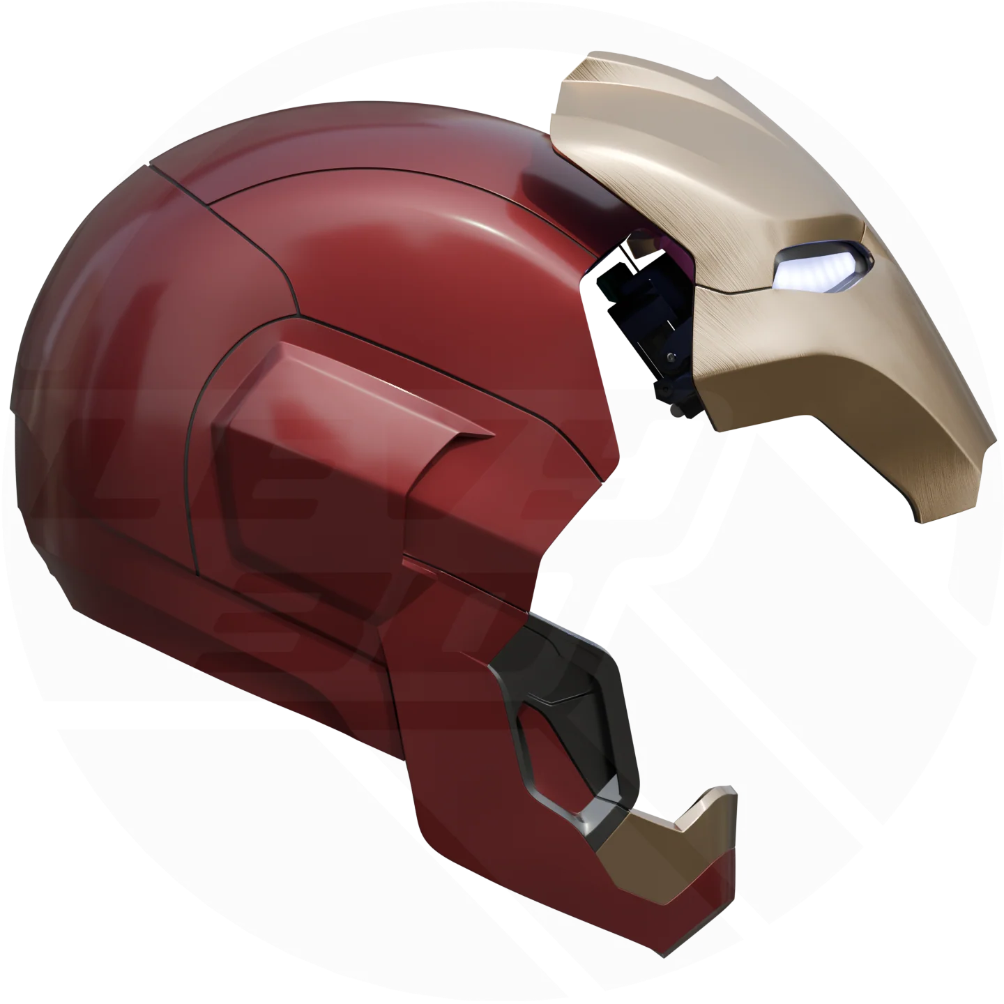 mk45 Helmet Motorized With Full Interior 3D Model - Image 3