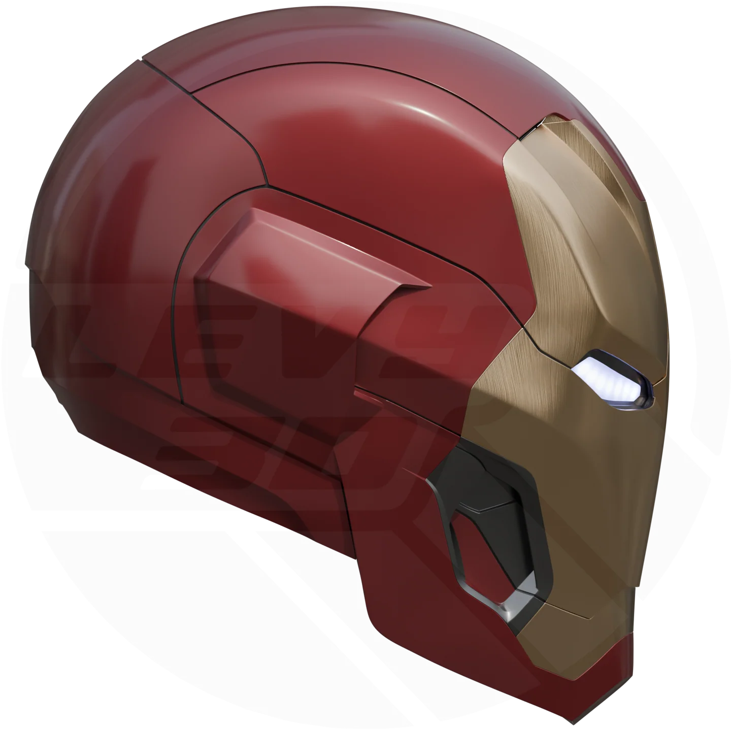 mk45 Helmet Motorized With Full Interior 3D Model - Image 8