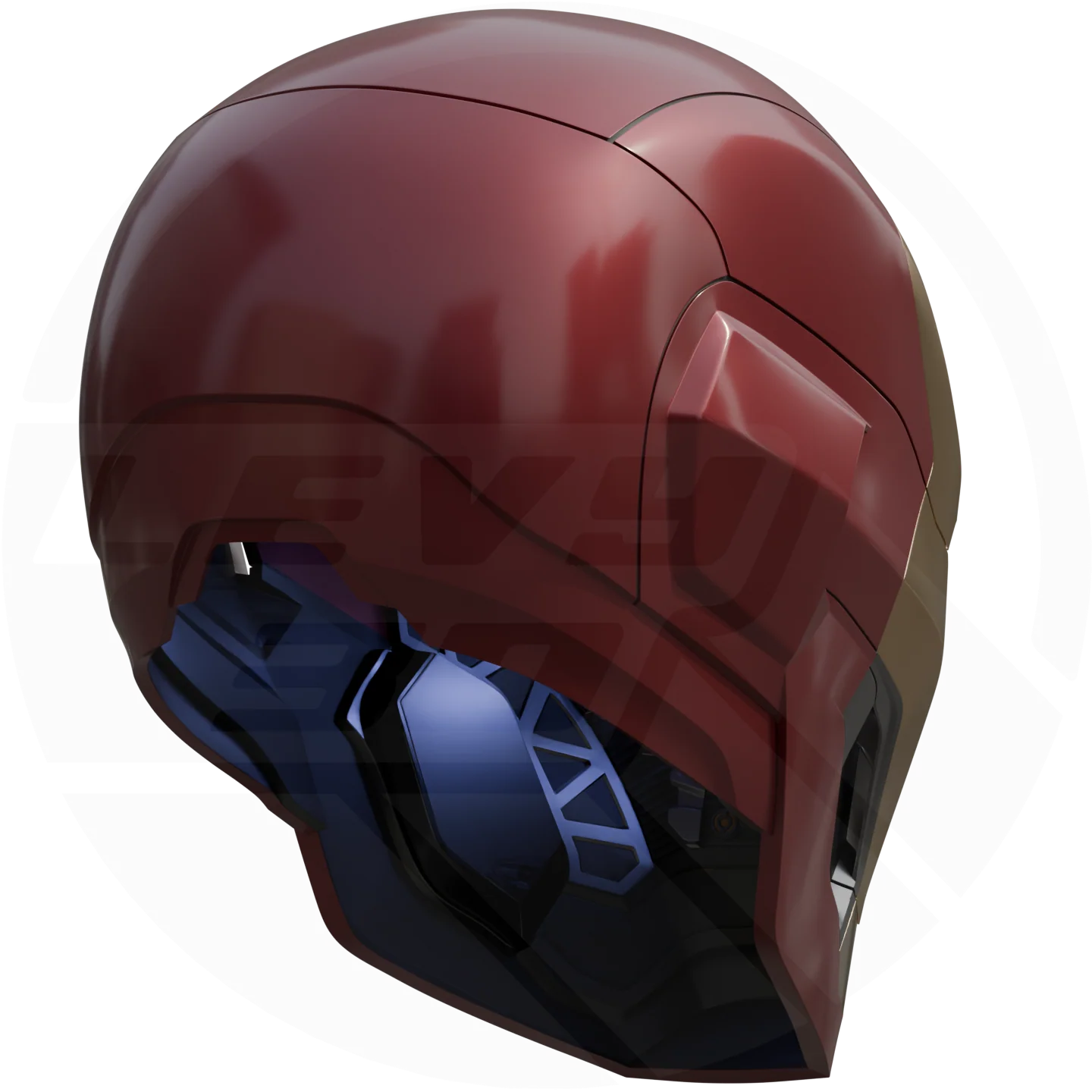 mk45 Helmet Motorized With Full Interior 3D Model - Image 9