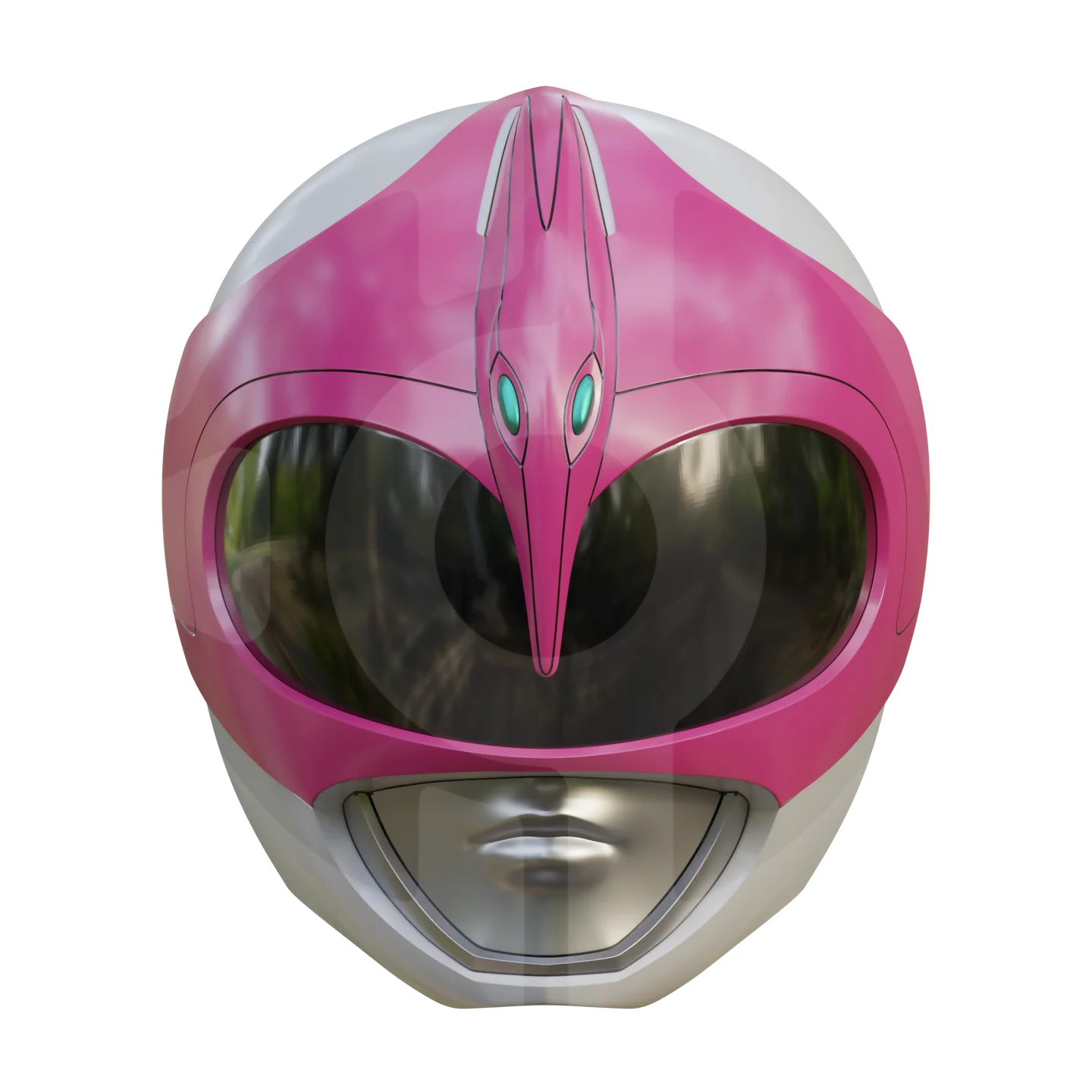 MMPR Pink Ranger Helmet File