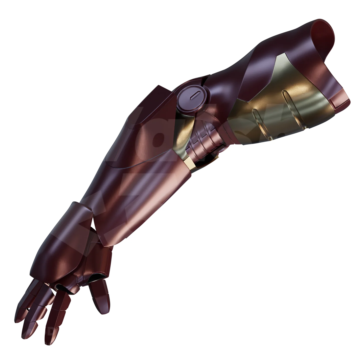 Motorized Mark 3 Arm 3D Printable Model