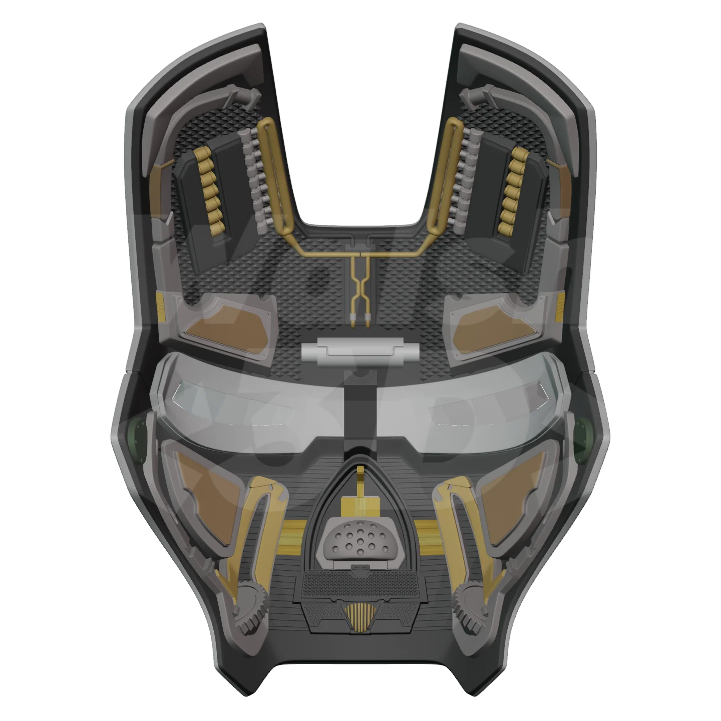 Motorized Mark 3 V4 Helmet 3D Print Model - Image 5