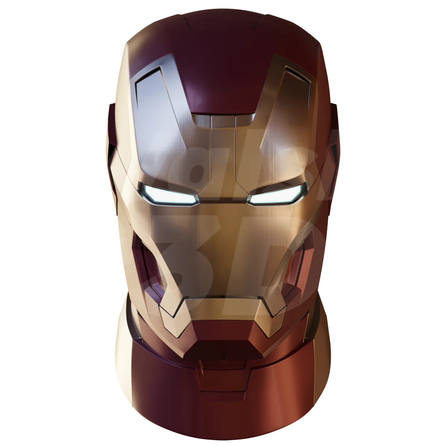 Motorized Mark 42 / 43 V2 Helmet 3D Print Model