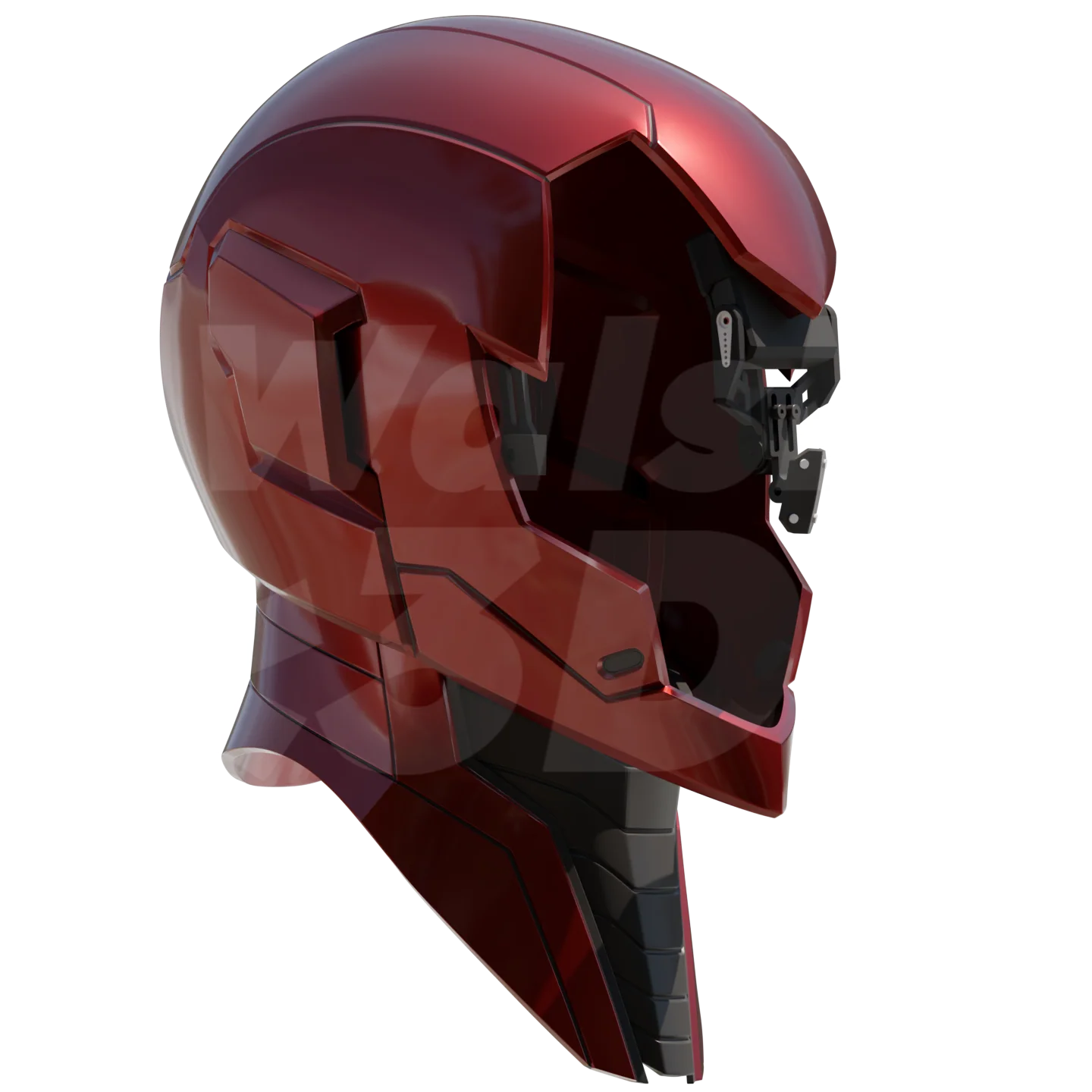 Motorized Model 51 Prime Helmet 3D Printable Model - Image 6