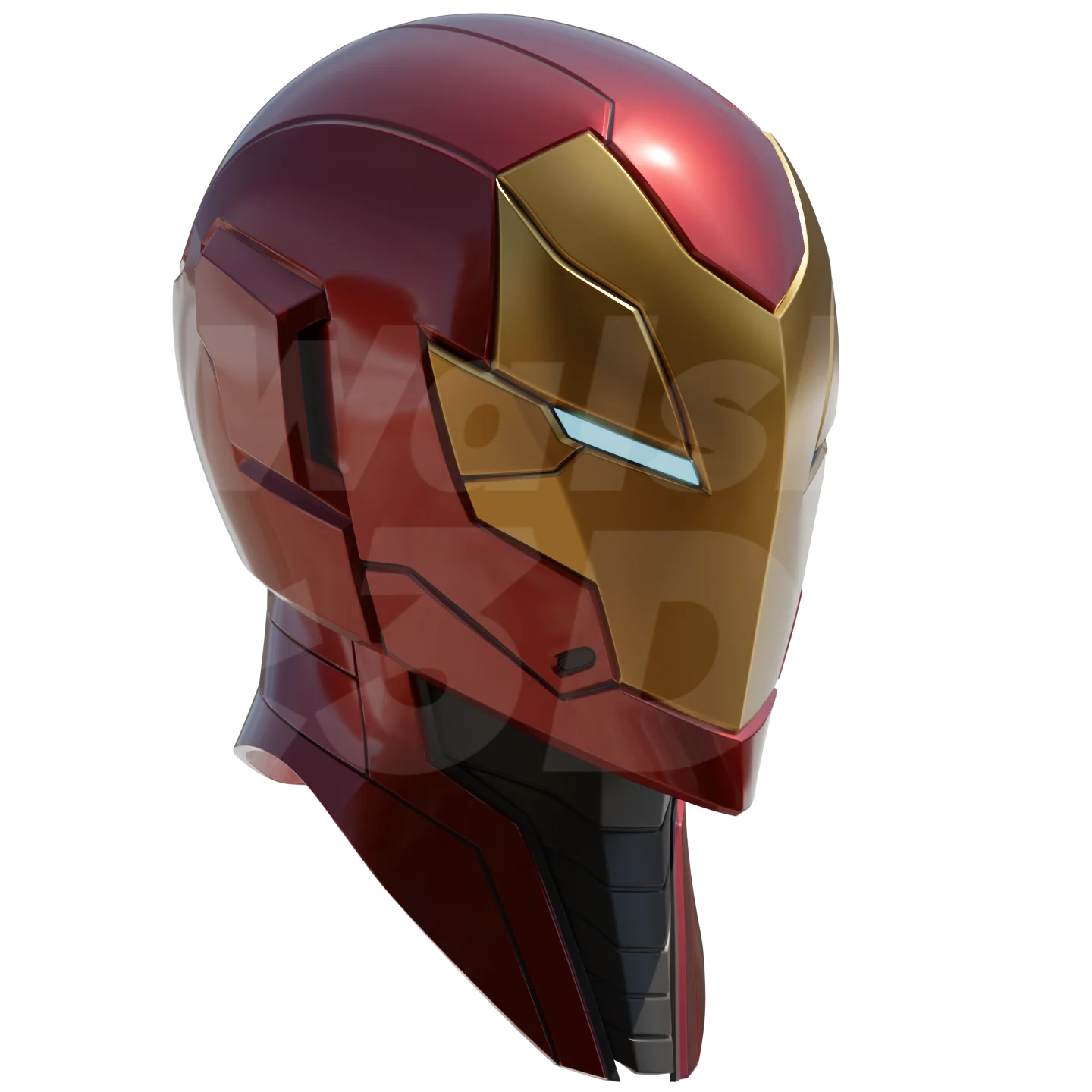 Motorized Model 51 Prime Helmet 3D Printable Model - Image 7