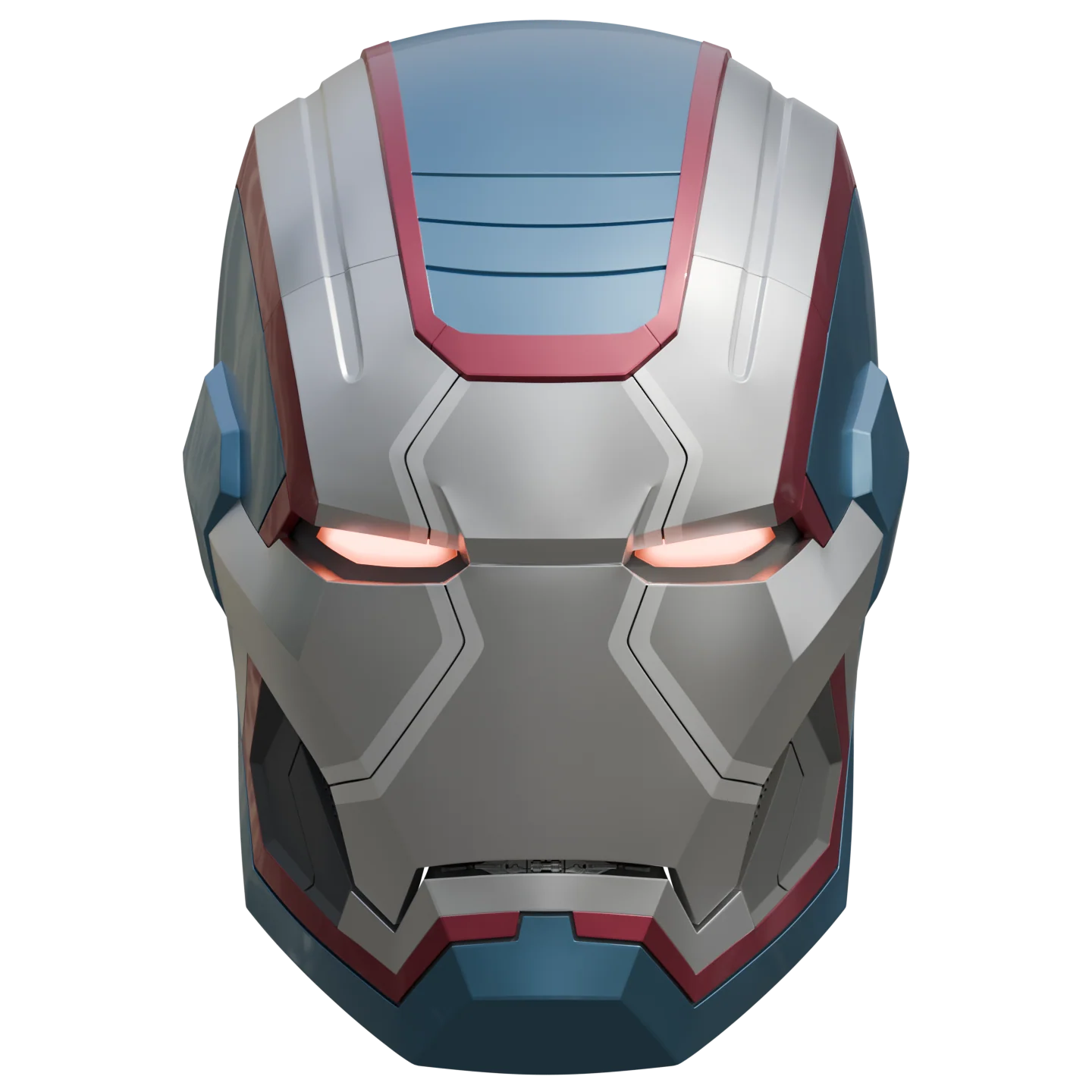 Motorized Patriot MK1 Helmet 3D Model