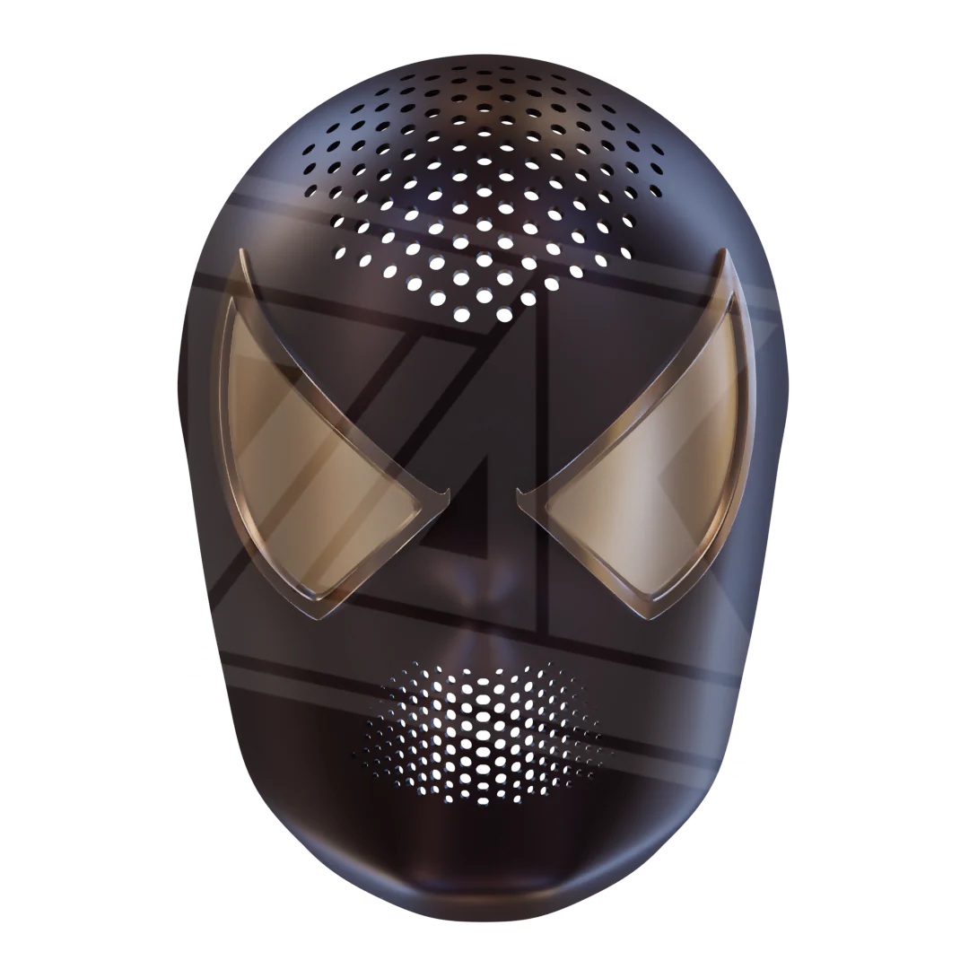Movie Black Suit Faceshell 3D Model