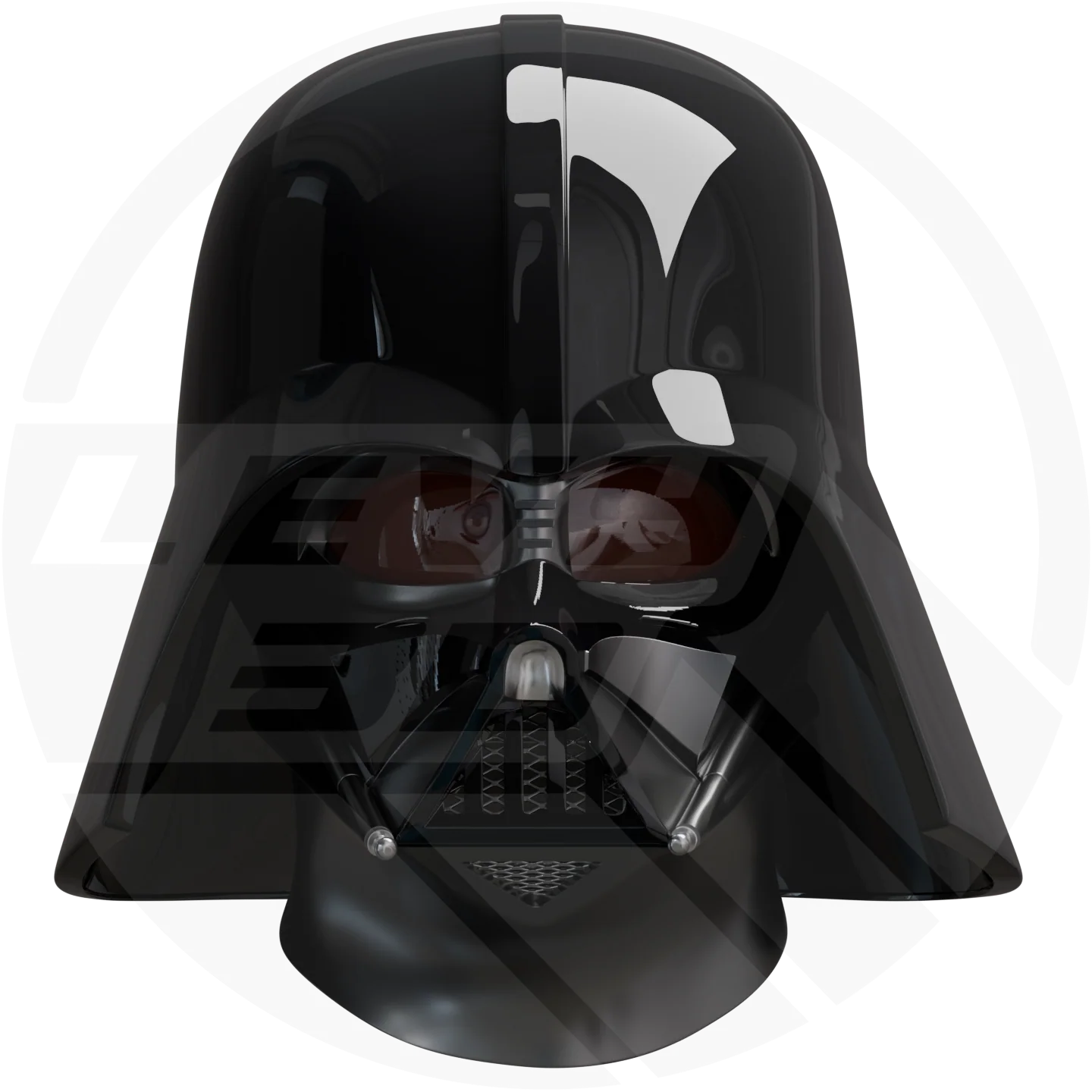 OWK dark space wizard Helmet 3D model
