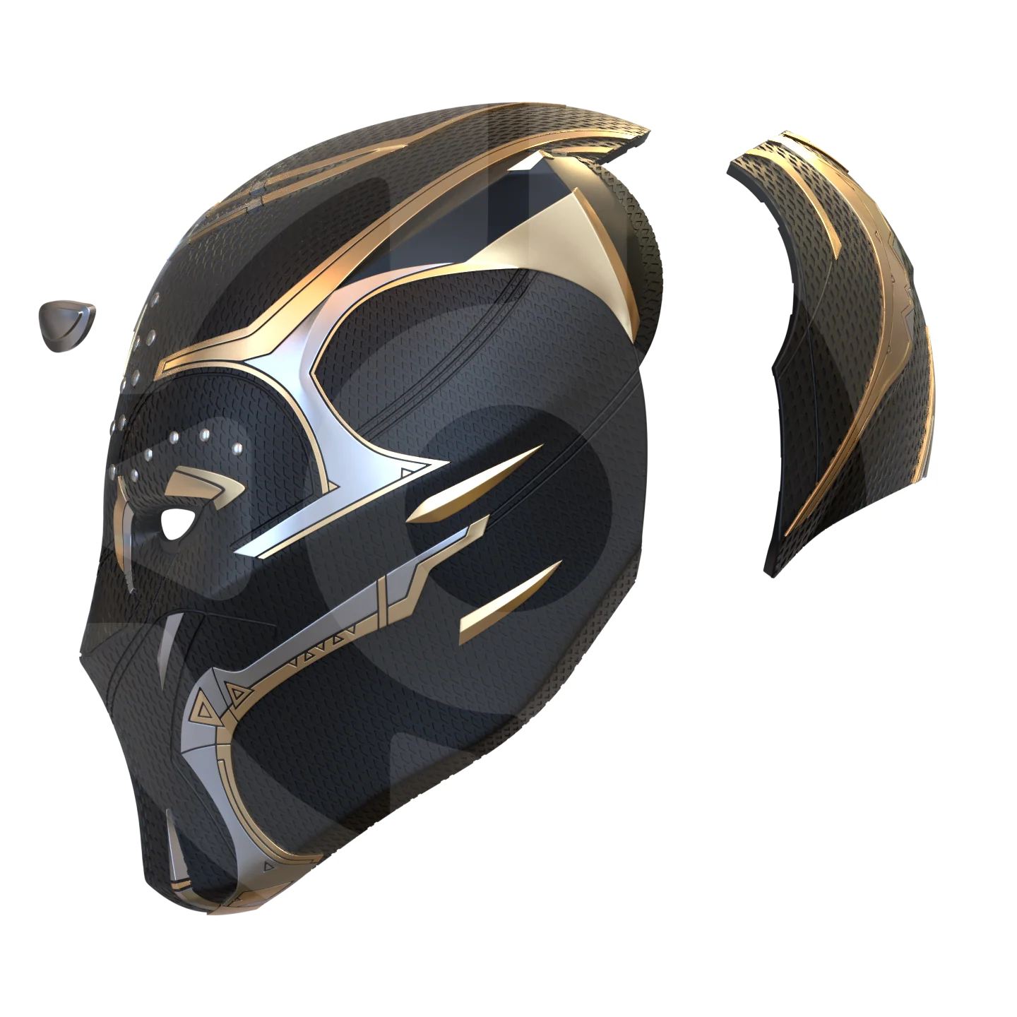 Panther Woman Helmet File - Image 2