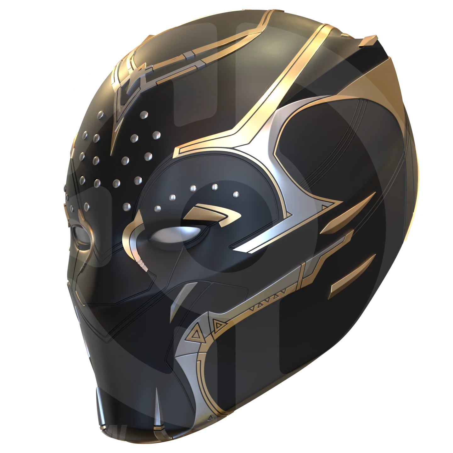 Panther Woman Helmet File - Image 3
