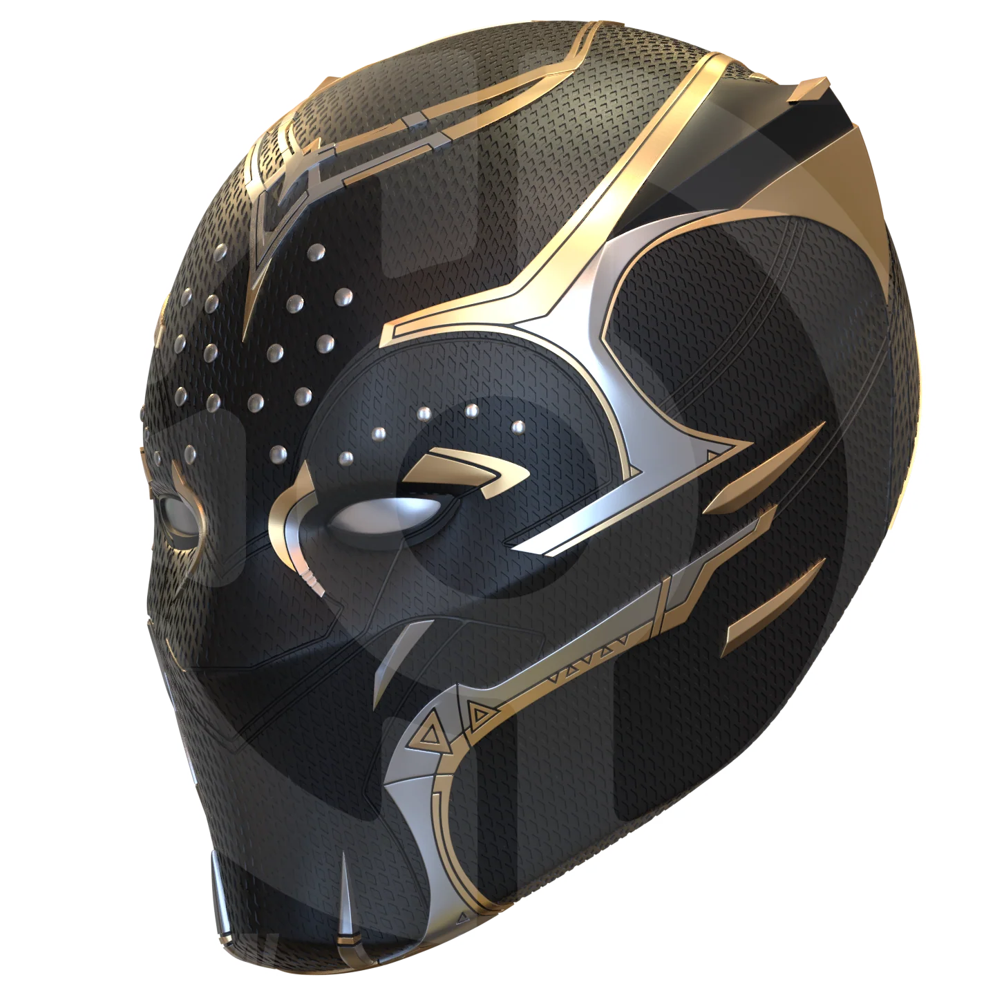 Panther Woman Helmet File - Image 4