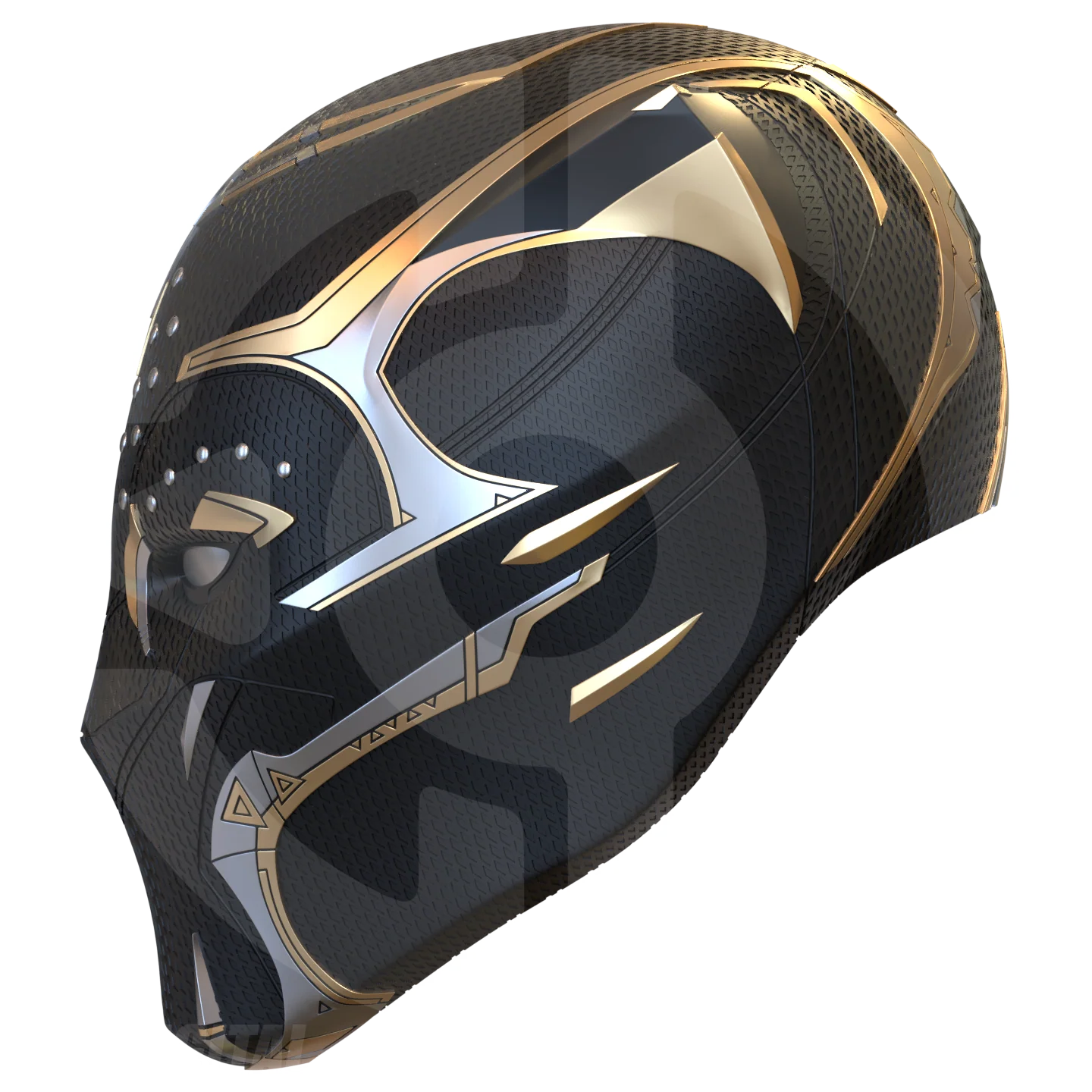 Panther Woman Helmet File - Image 5