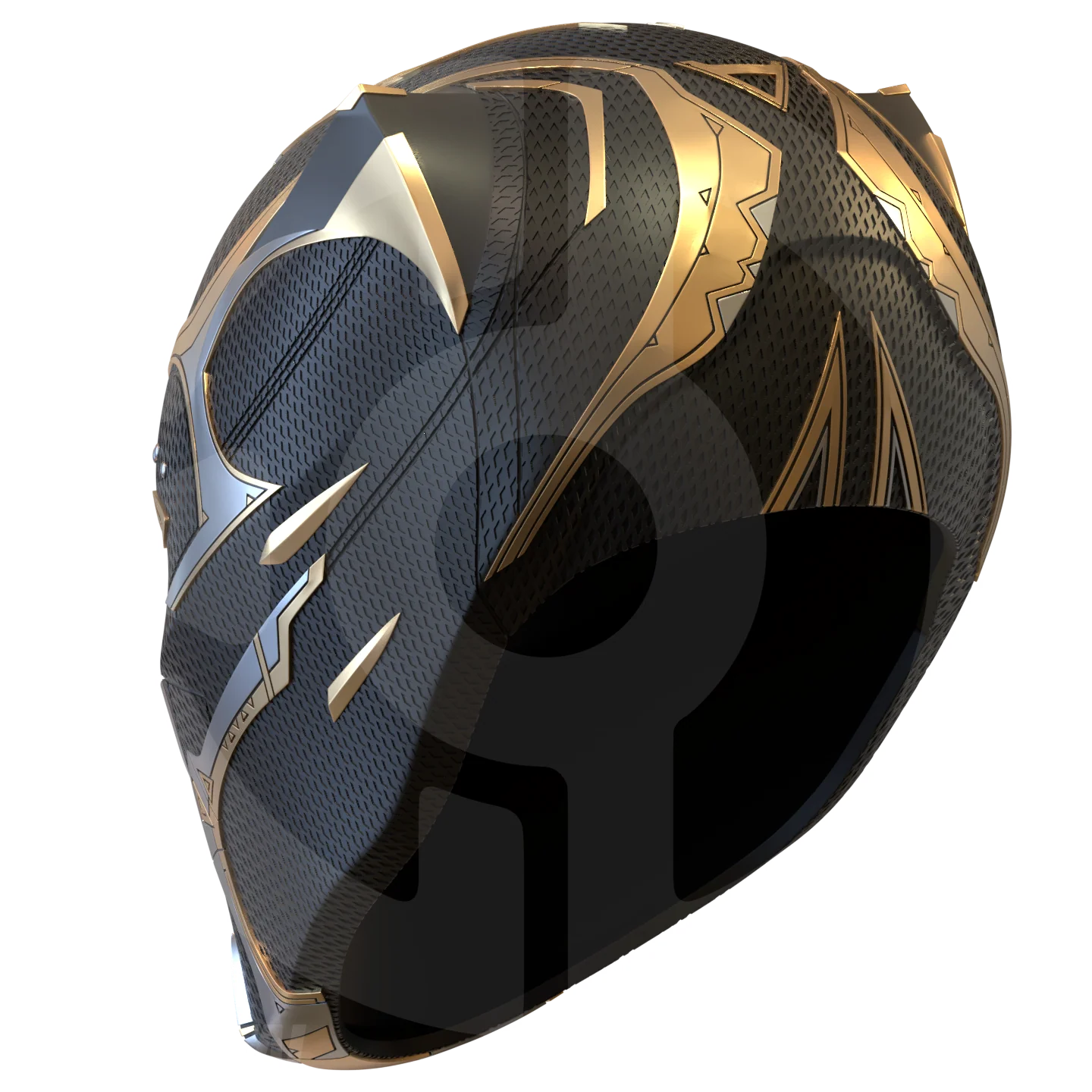 Panther Woman Helmet File - Image 6