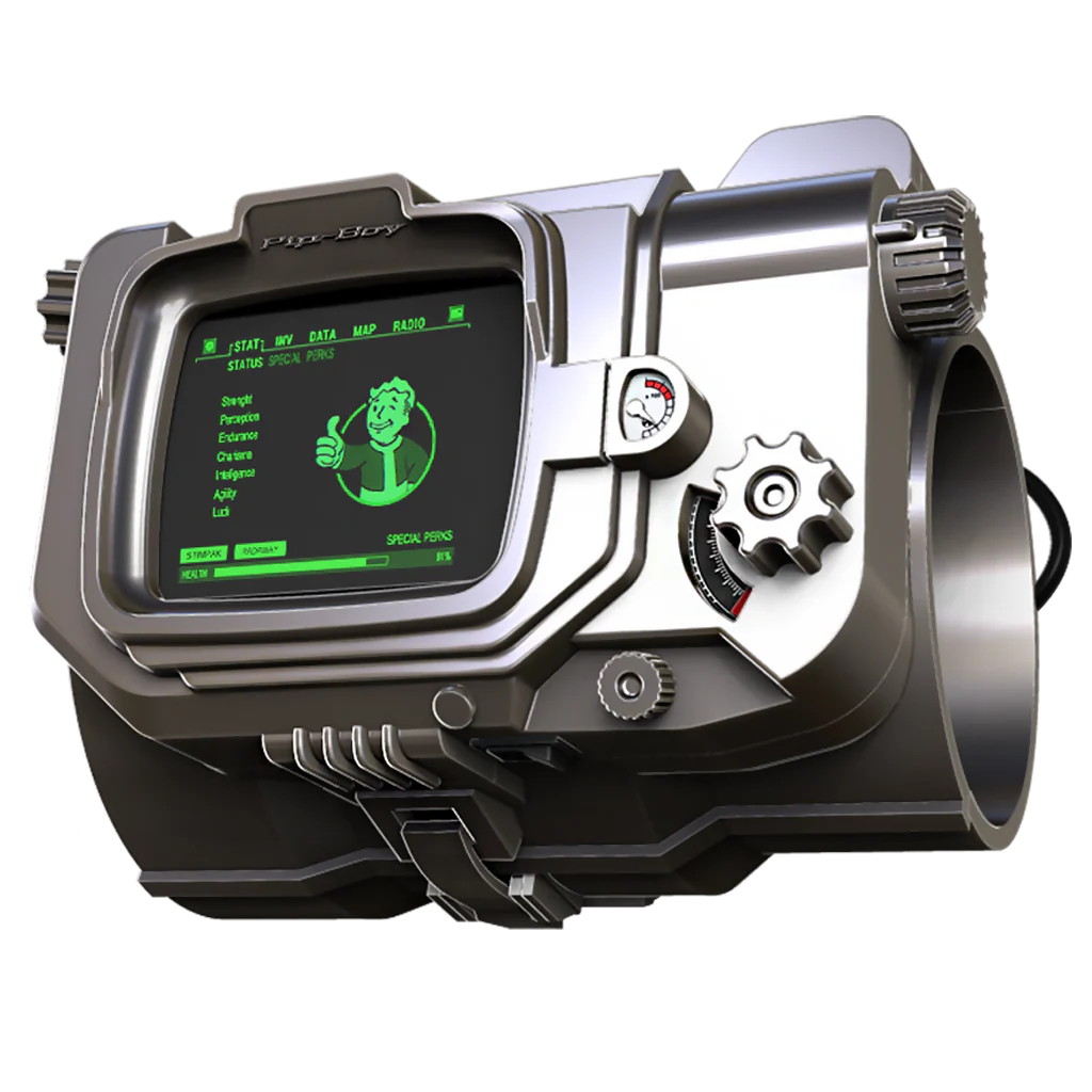 Pip Boy 3000 MkV - functional with open source code and a touch screen