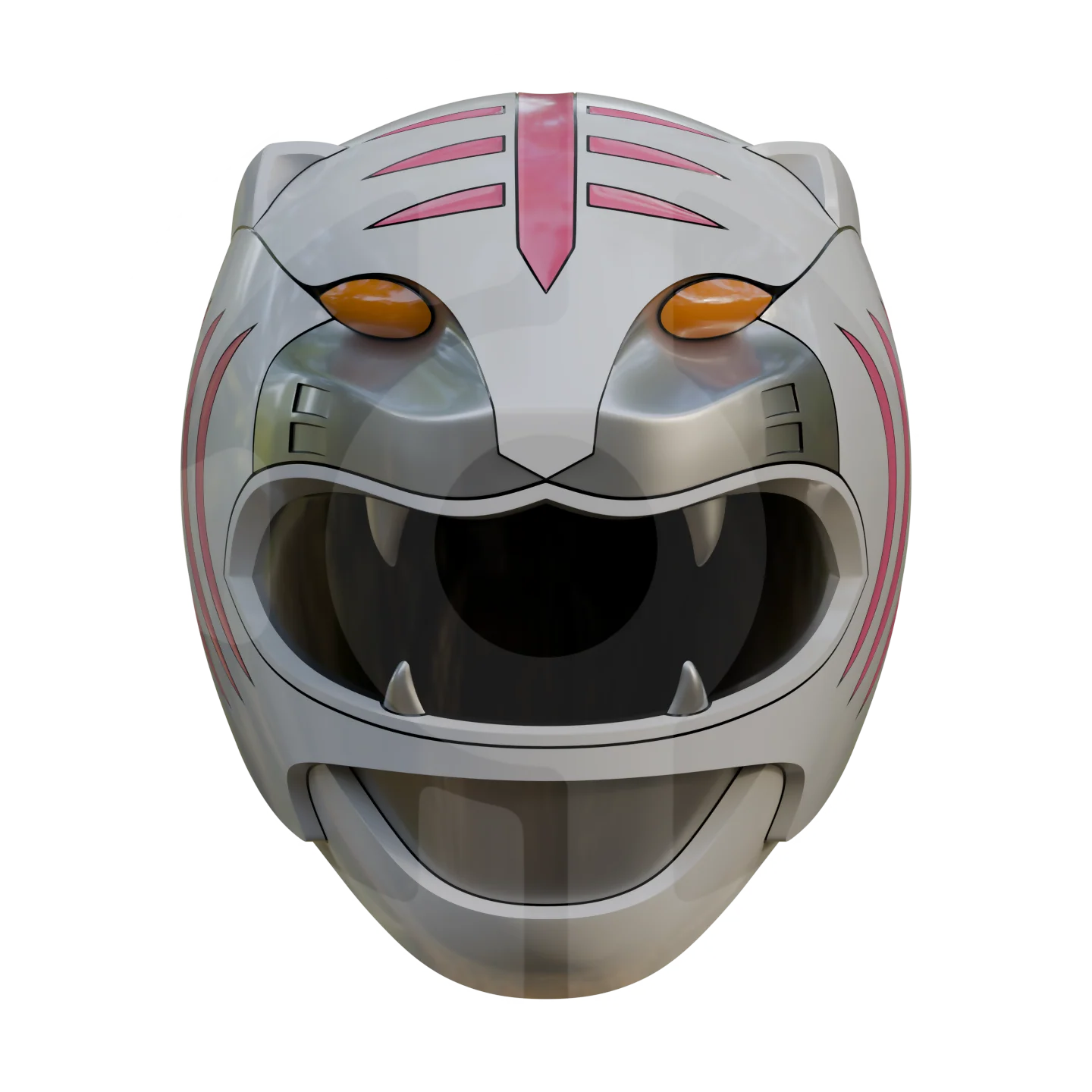 PRWF White Ranger Helmet File