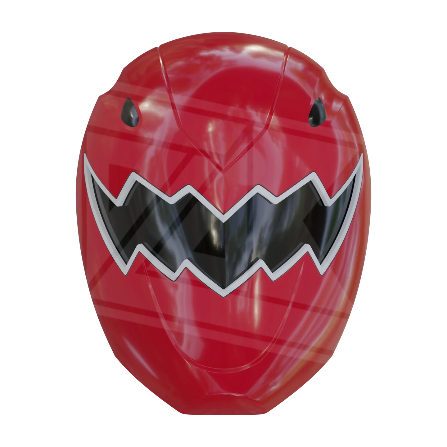 Red Dino Ranger 3D Model