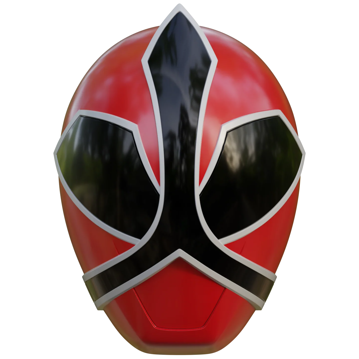Red Samurai Power Ranger [3D Print Model]
