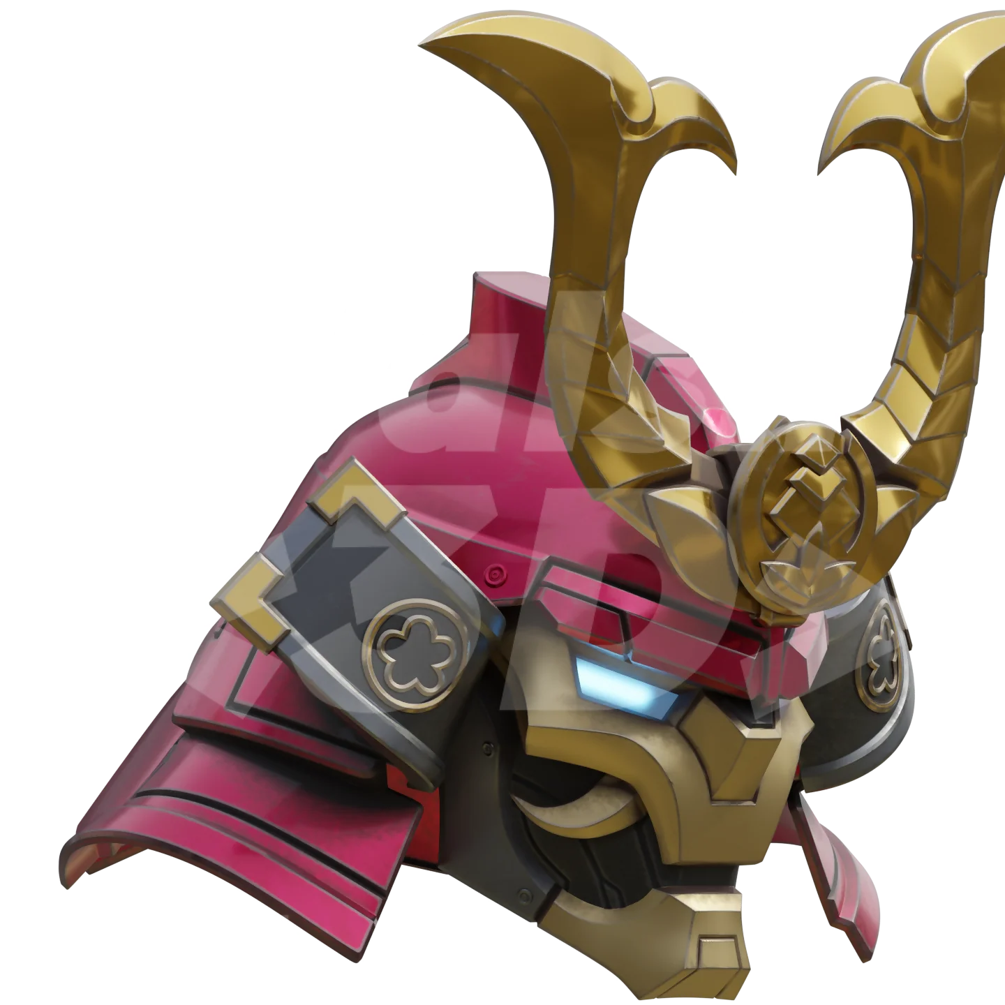Samurai Iron Rival Helmet [3D Print Model] - Image 3