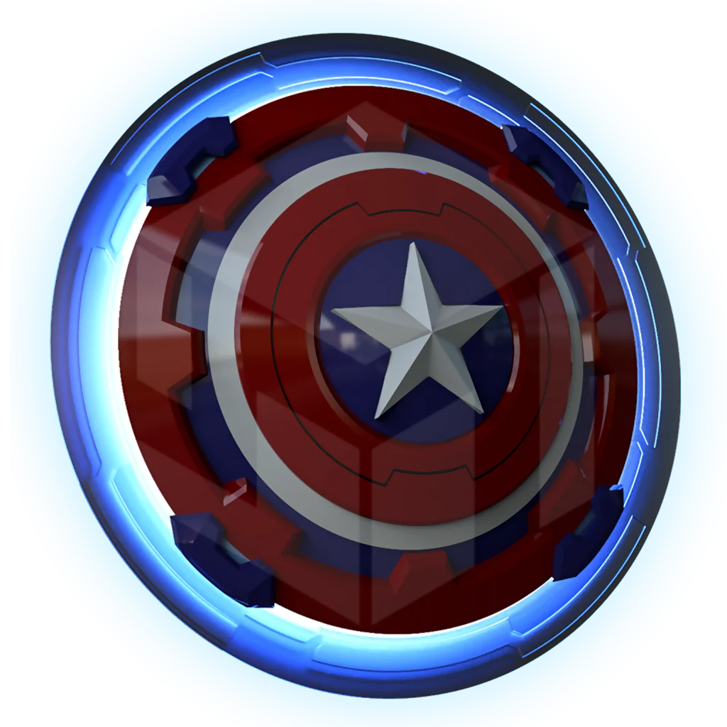 Sci fi soldier shield
