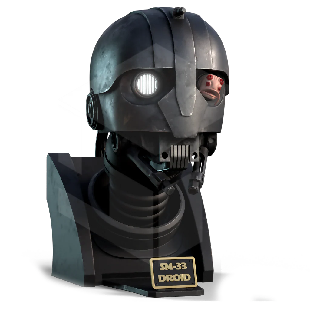 SF robot bust