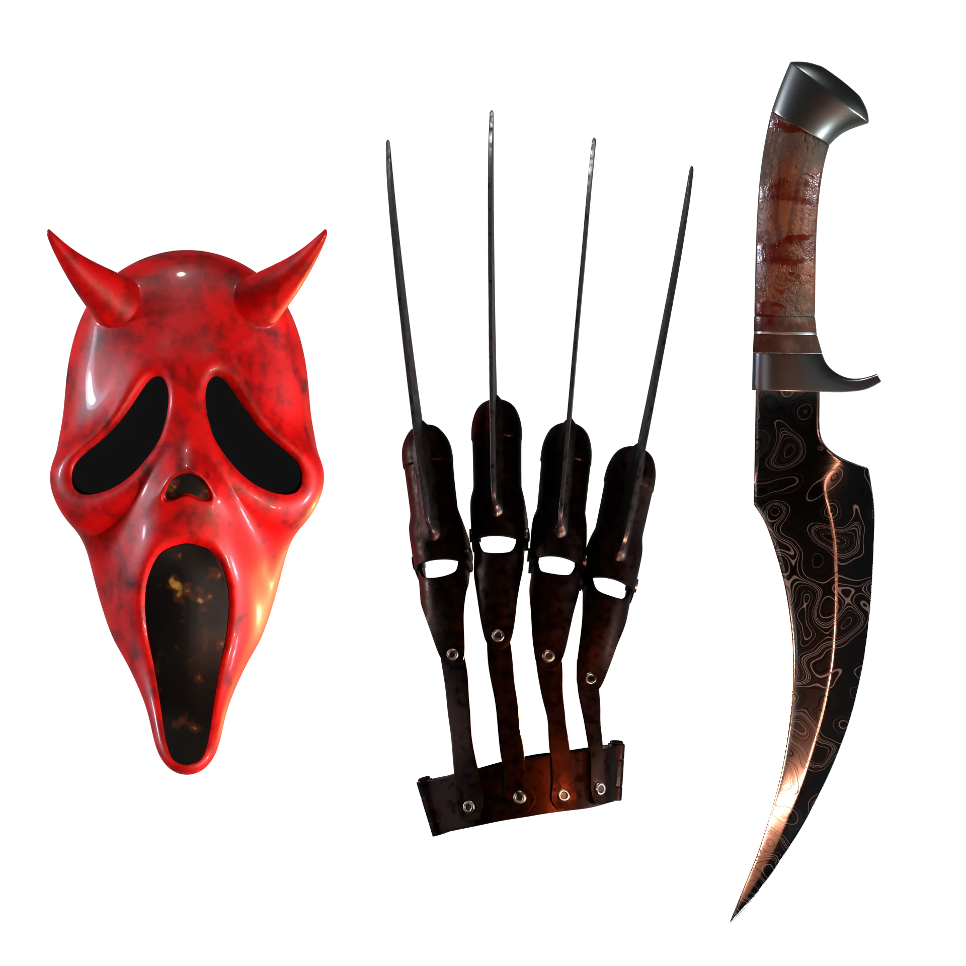 Slasher Horror 3D Printing Bundle