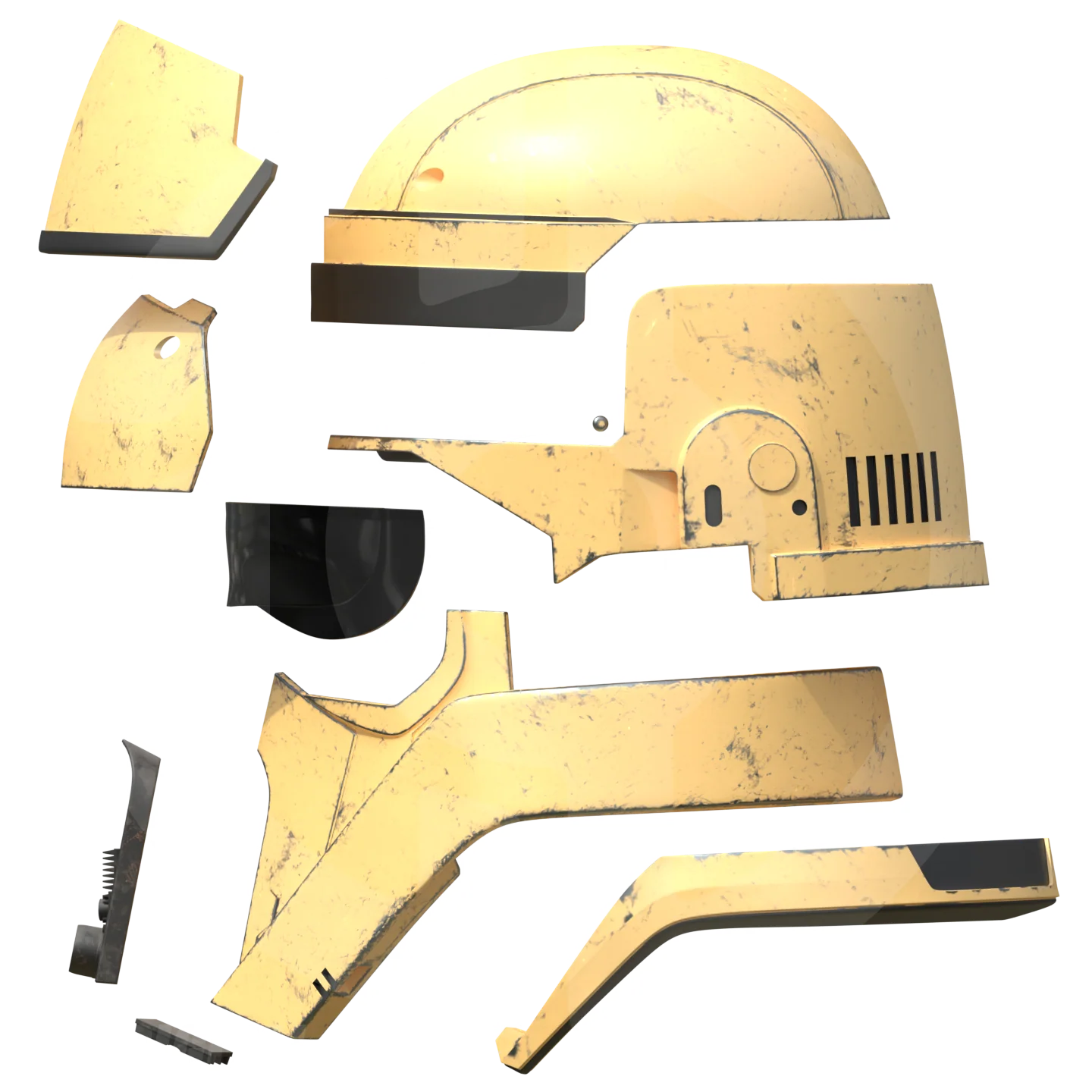 Space Beach Guard Helmet File - Image 2