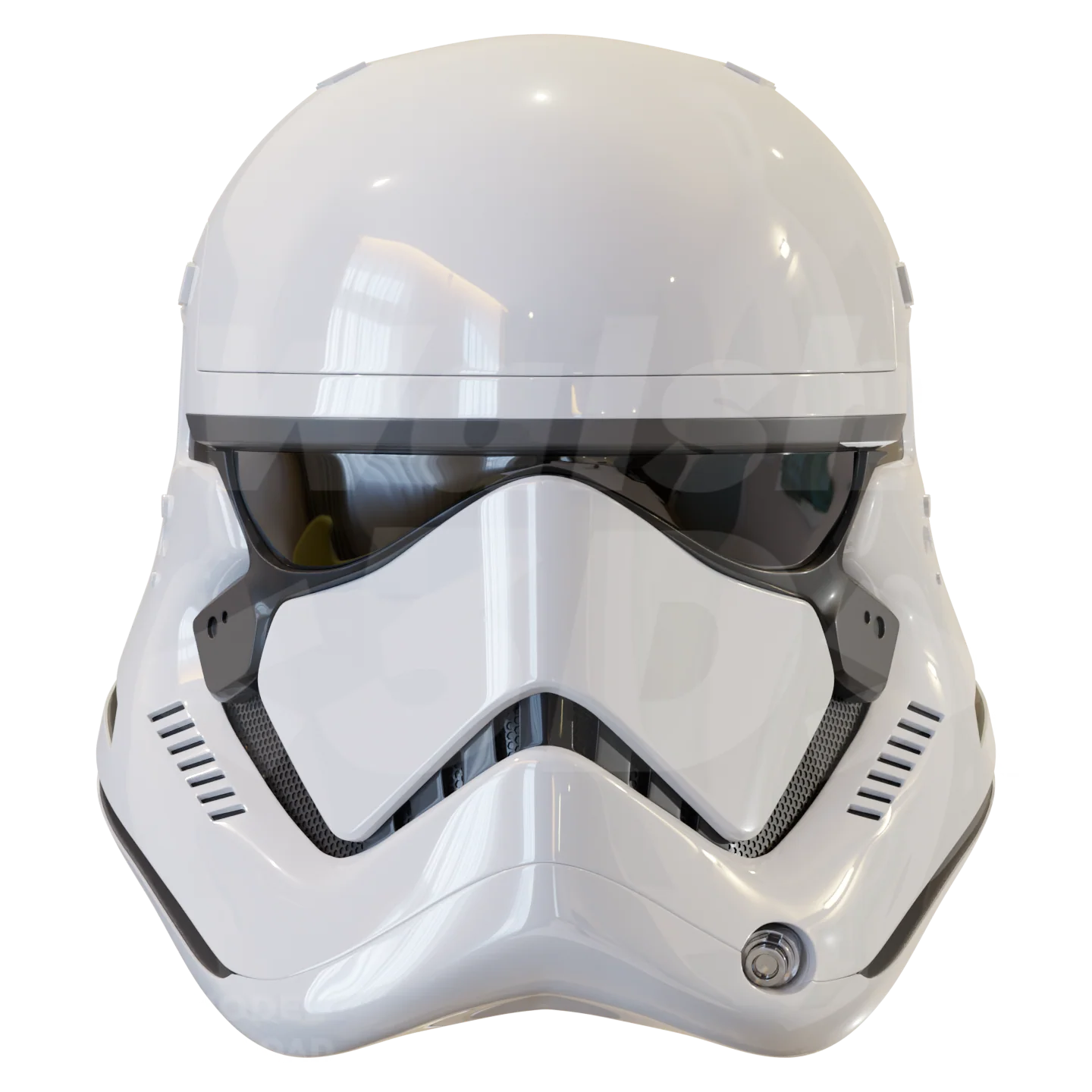 Space Trooper Helmet 3D Print Model