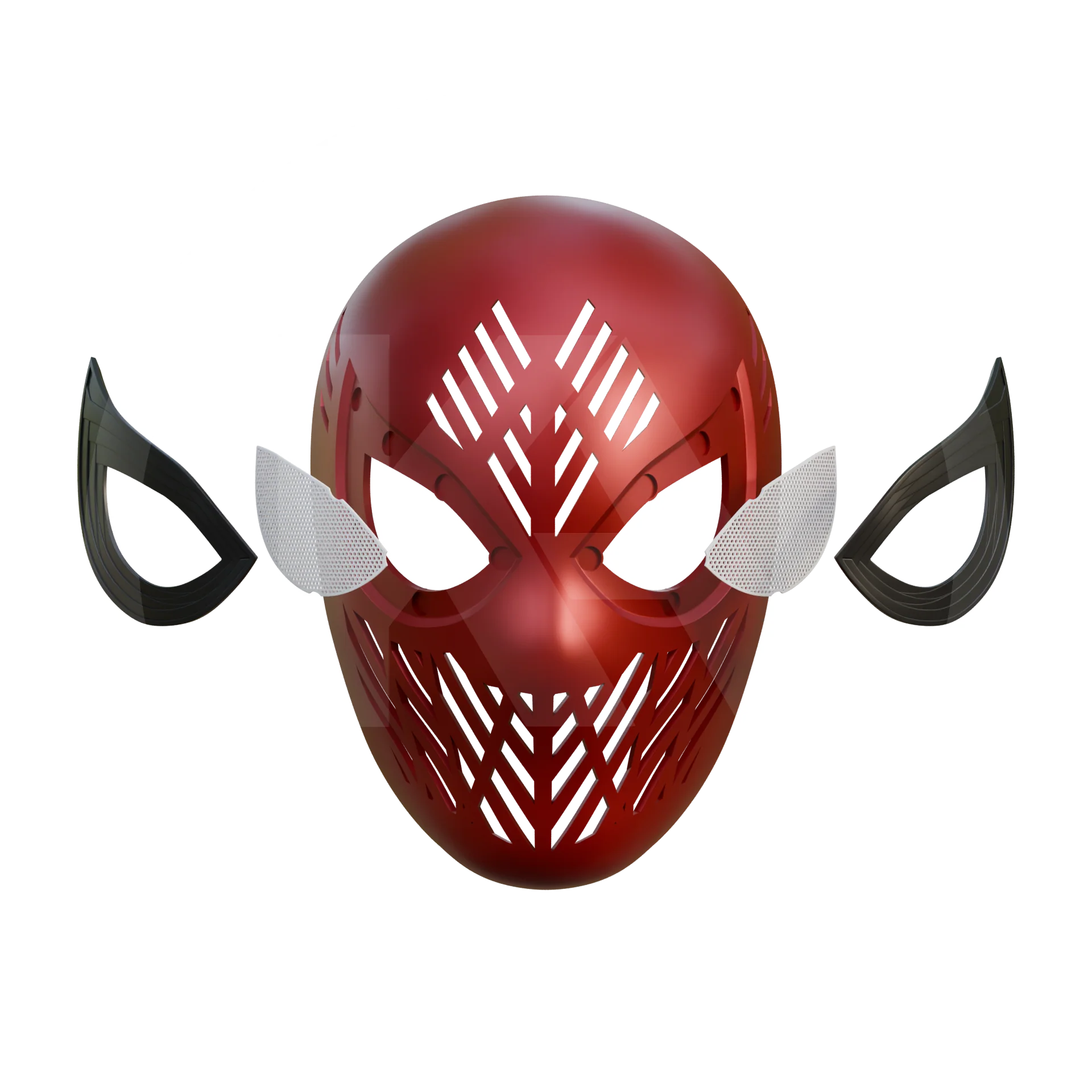 Spider Hero BND Faceshell 3D Printable File - Image 2