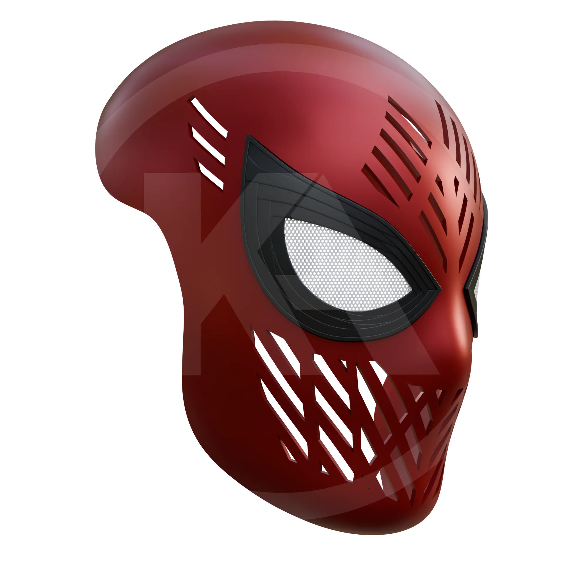 Spider Hero BND Faceshell 3D Printable File - Image 3