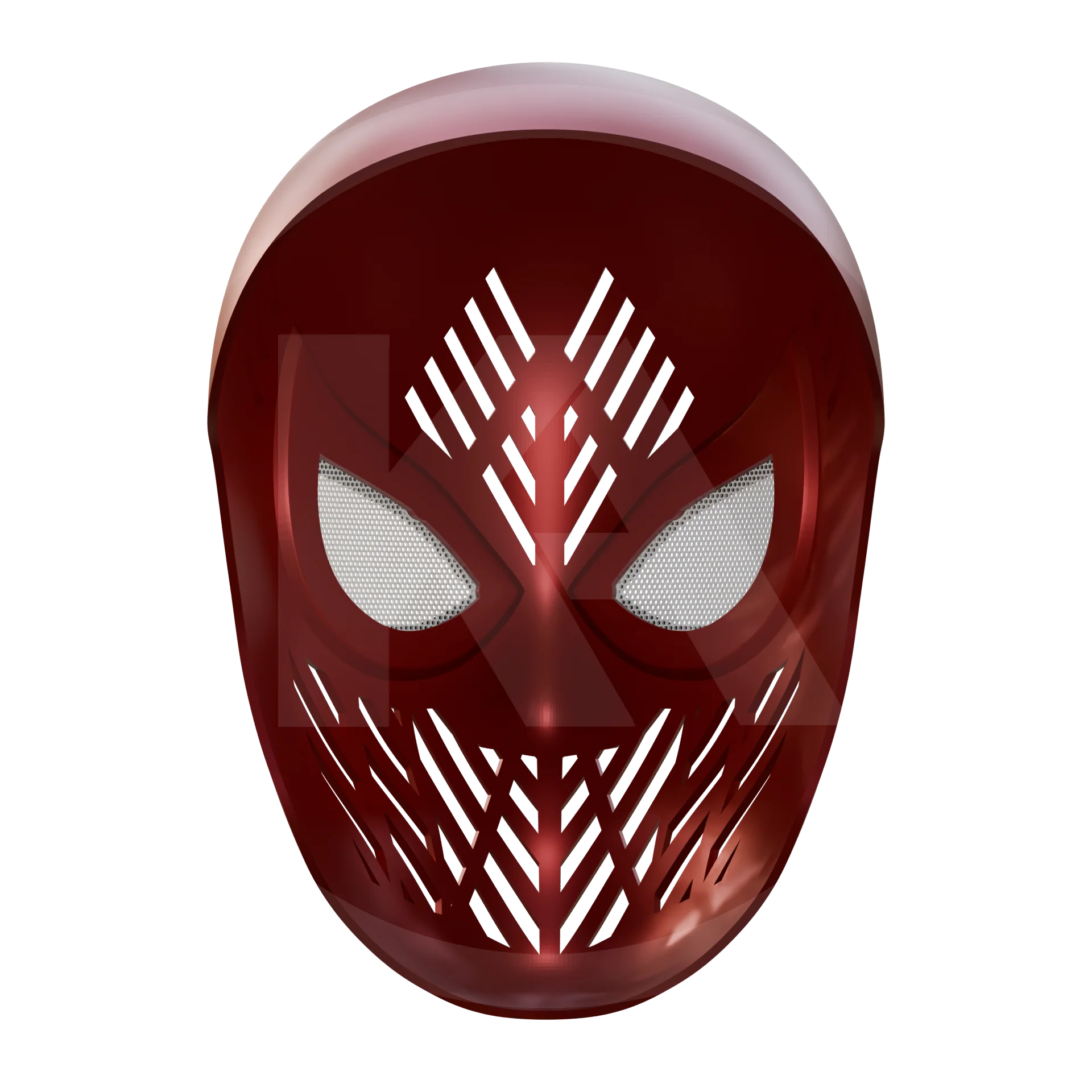 Spider Hero BND Faceshell 3D Printable File - Image 5