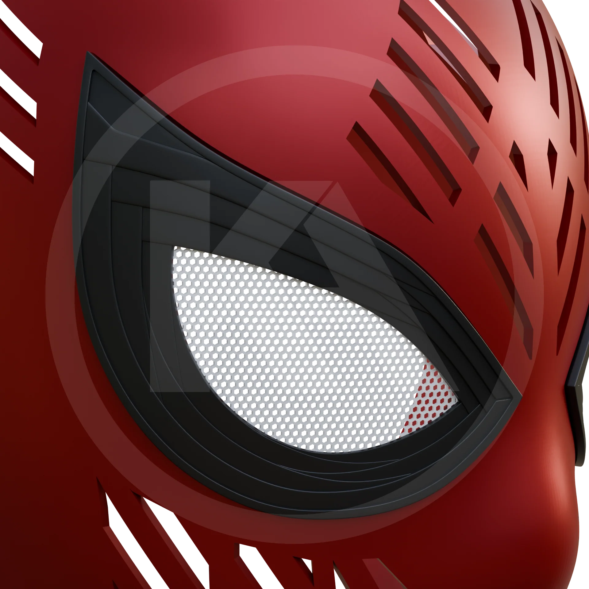 Spider Hero BND Faceshell 3D Printable File - Image 6