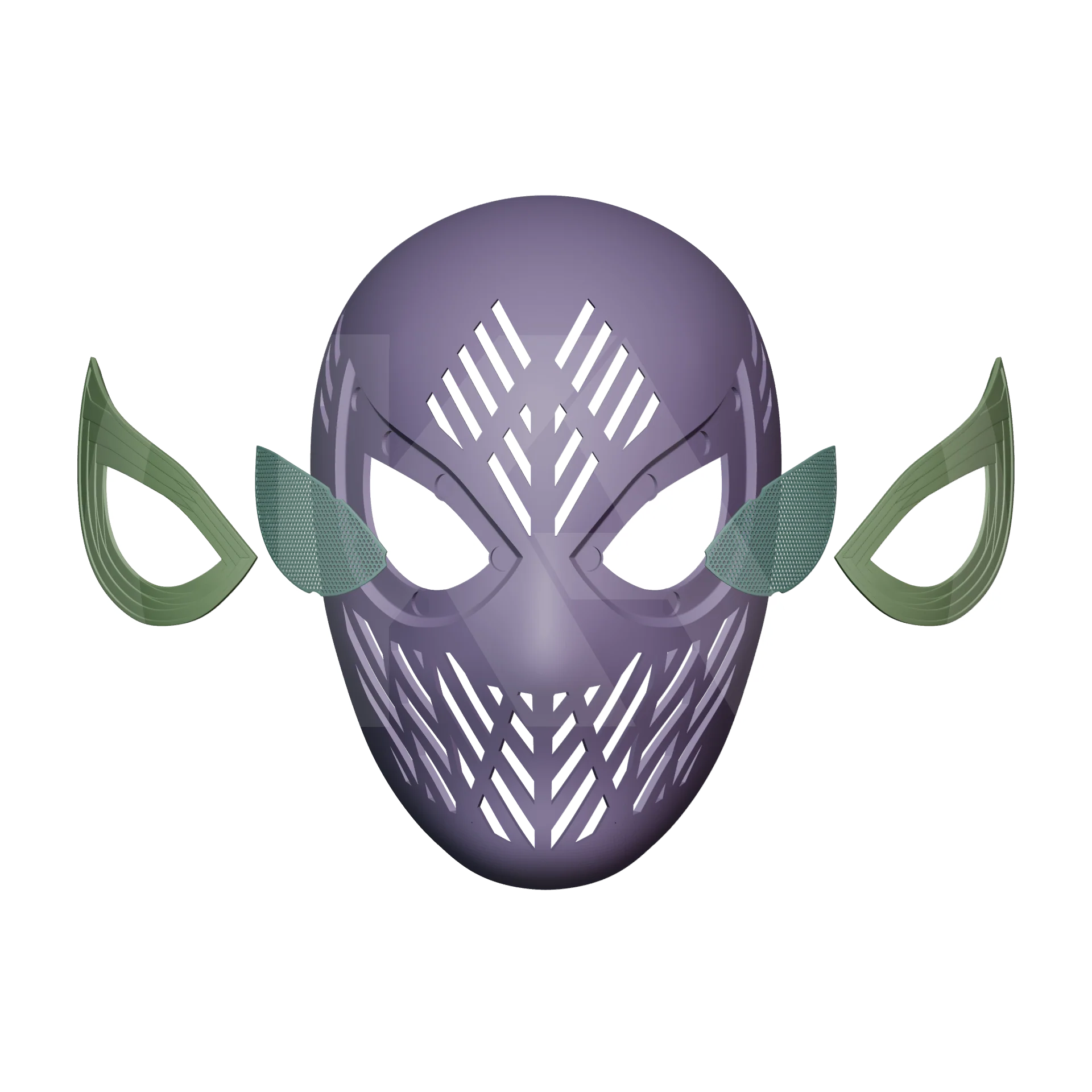 Spider Hero BND Faceshell 3D Printable File - Image 8