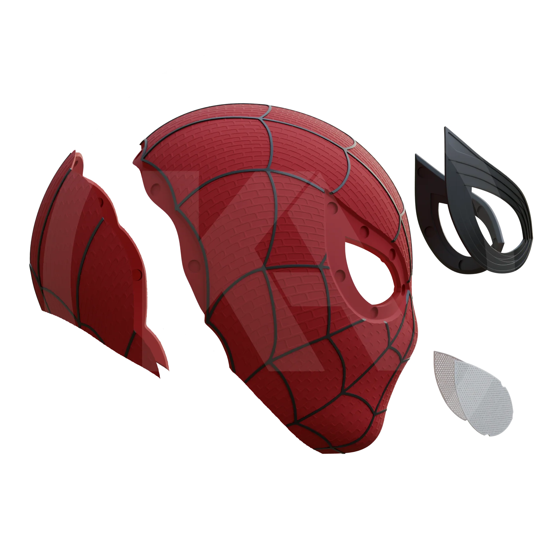Spider Hero BND Helmet 3D Printable File - Image 2