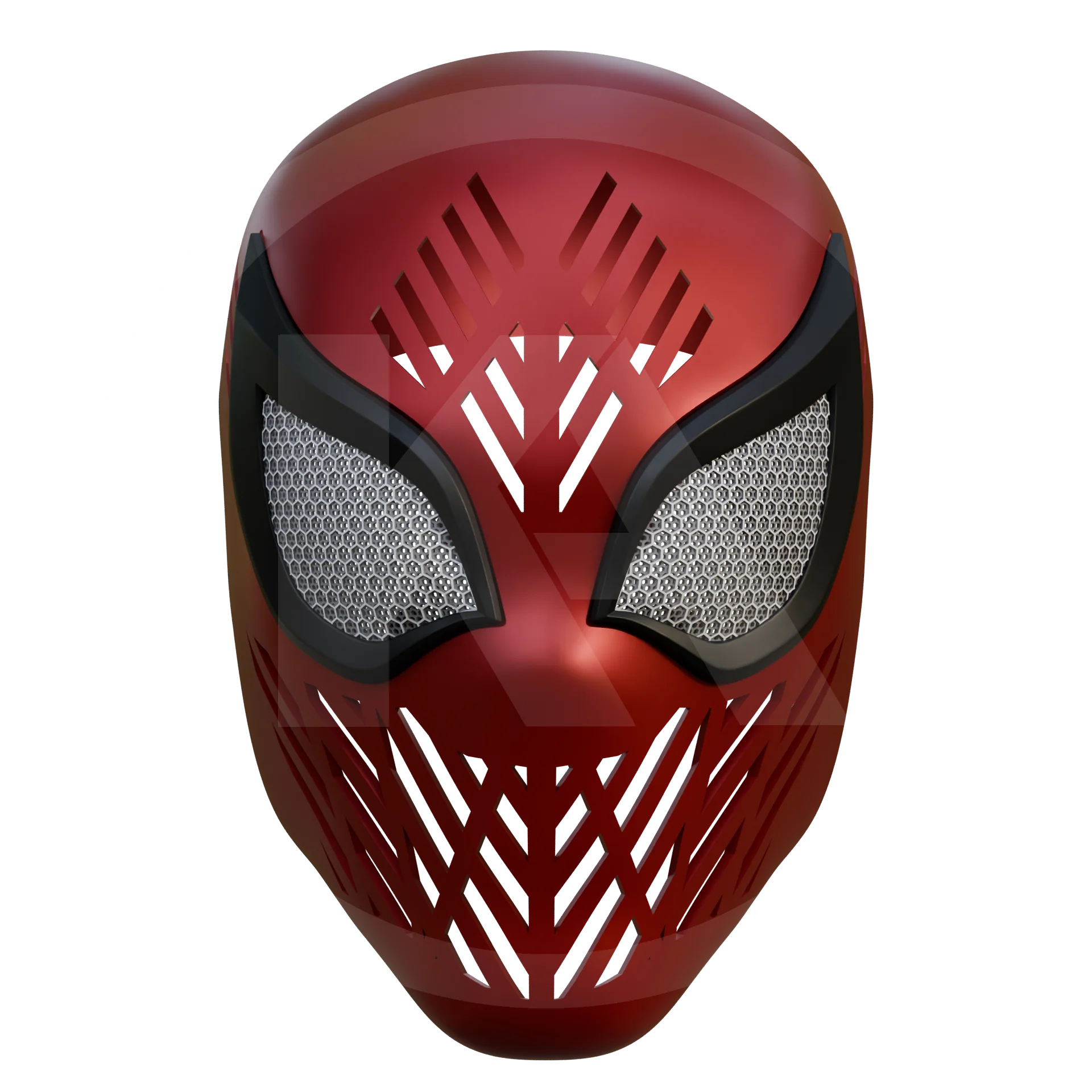 Spider Hero Rivals Faceshell 3D Printable Model