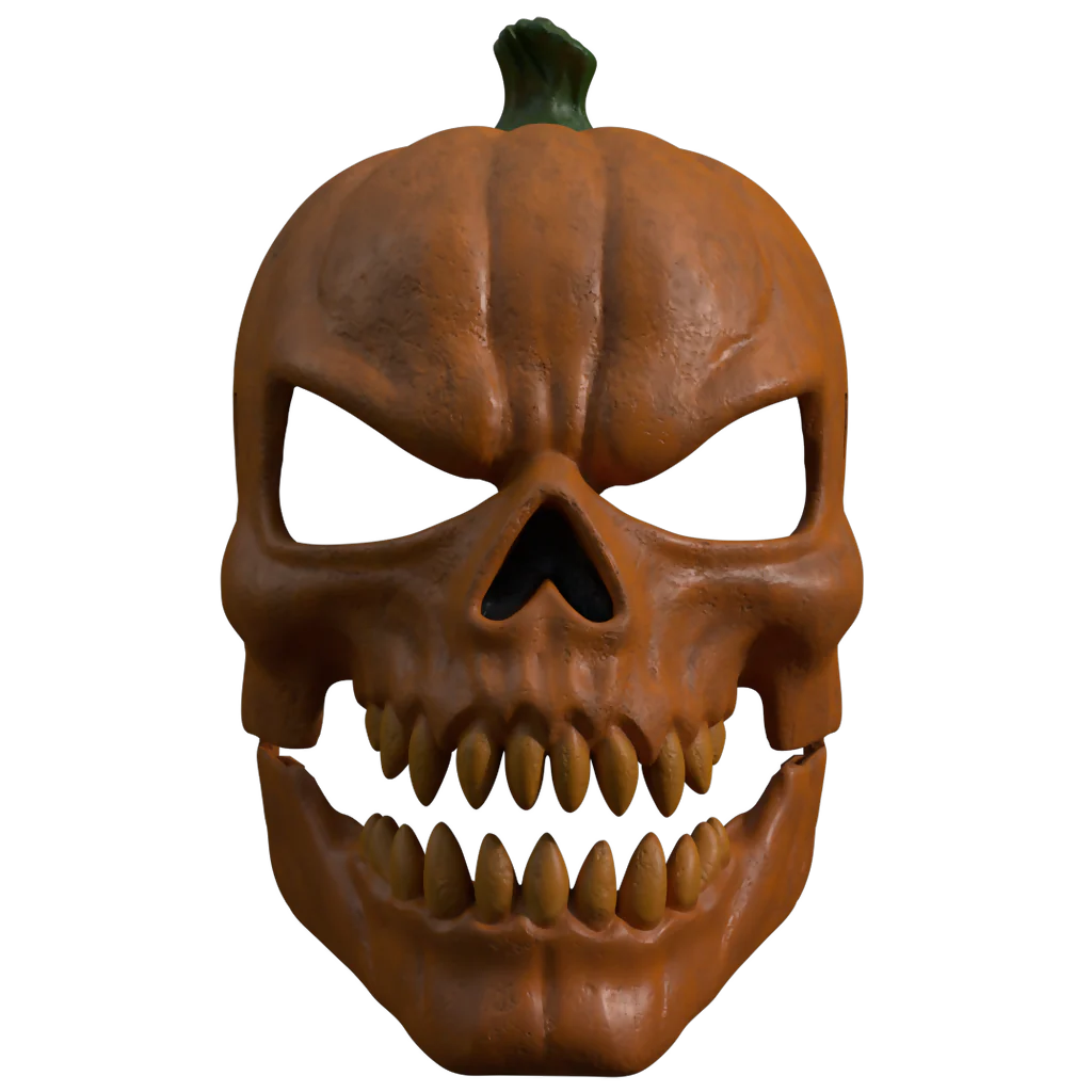 The Harvester - Pumpkin mask (moveable jaw)