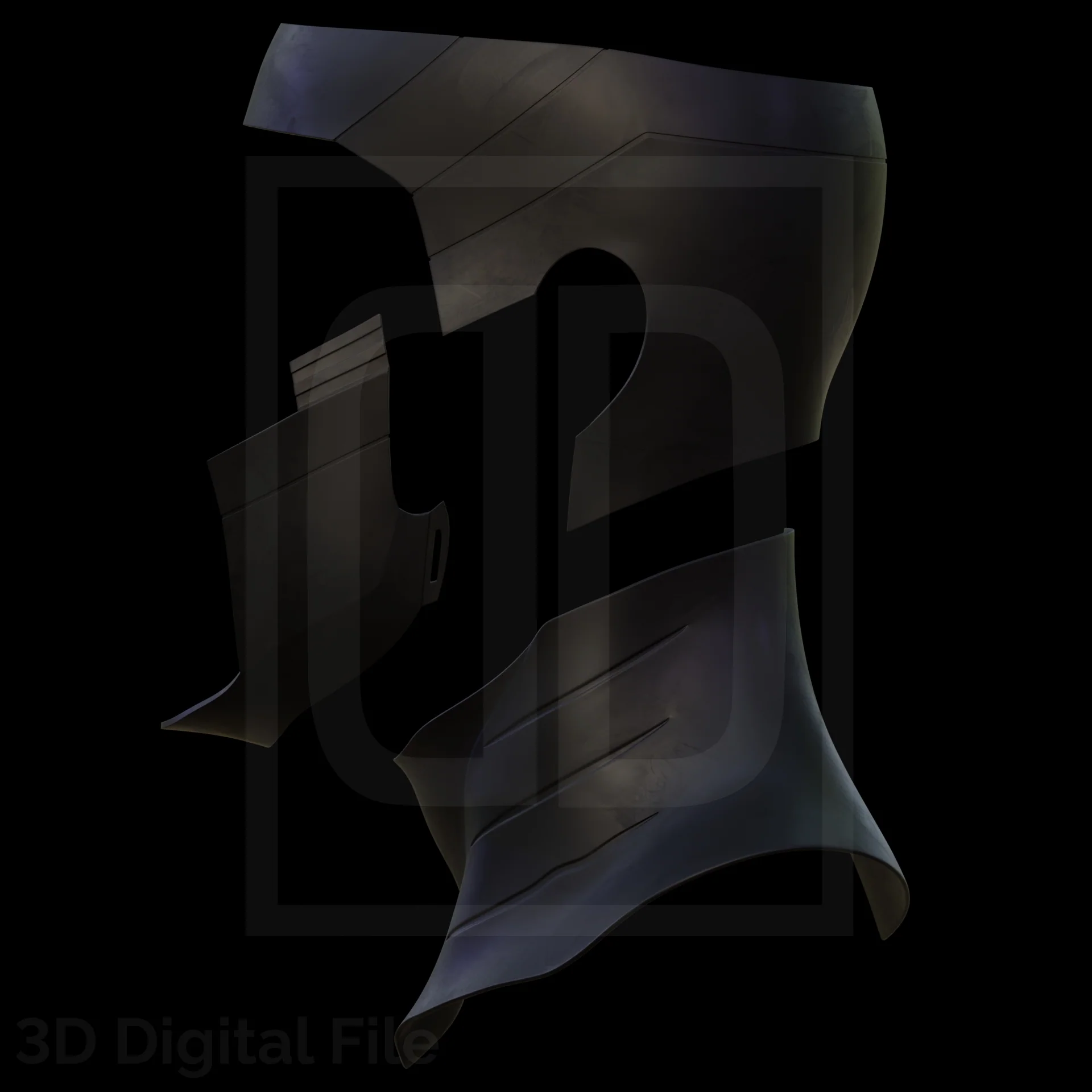 Thieve Card Magician Mask - MR Game 3D Model - Image 2