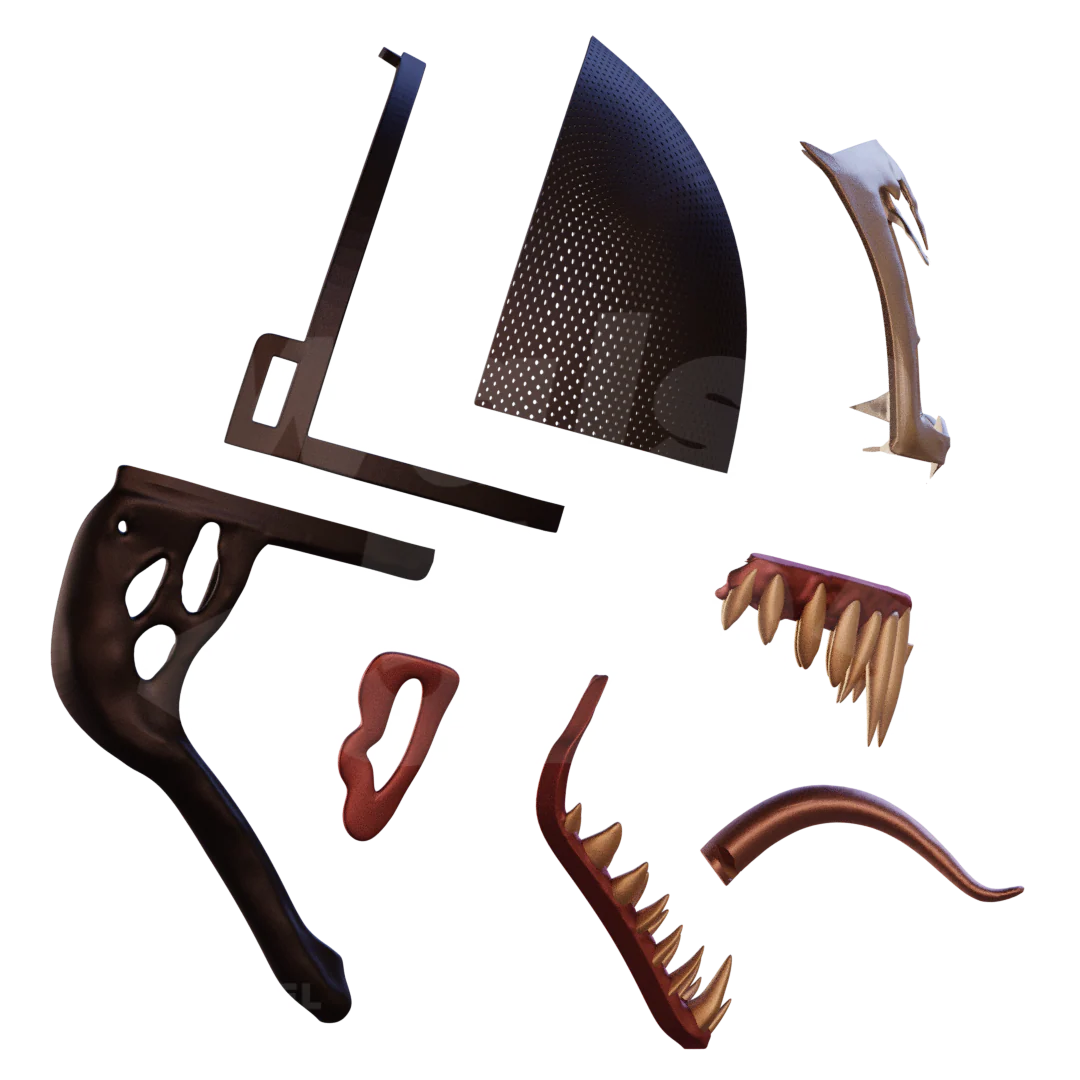 Venomized Masked Manager 3D Print Model - Image 2