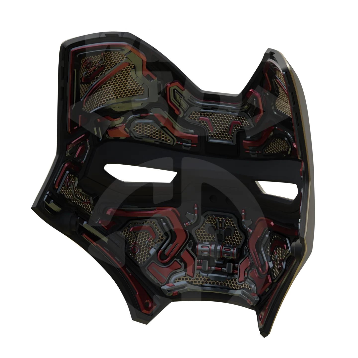 Walsh3D/Vek3D Motorized Mark 85 Helmet 3D Printable Model - Image 3