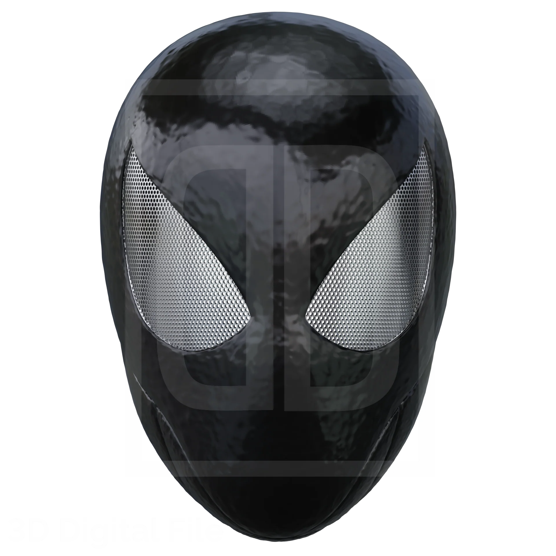 Spider Hero Black Mask - SM2 PS5 3D Model
