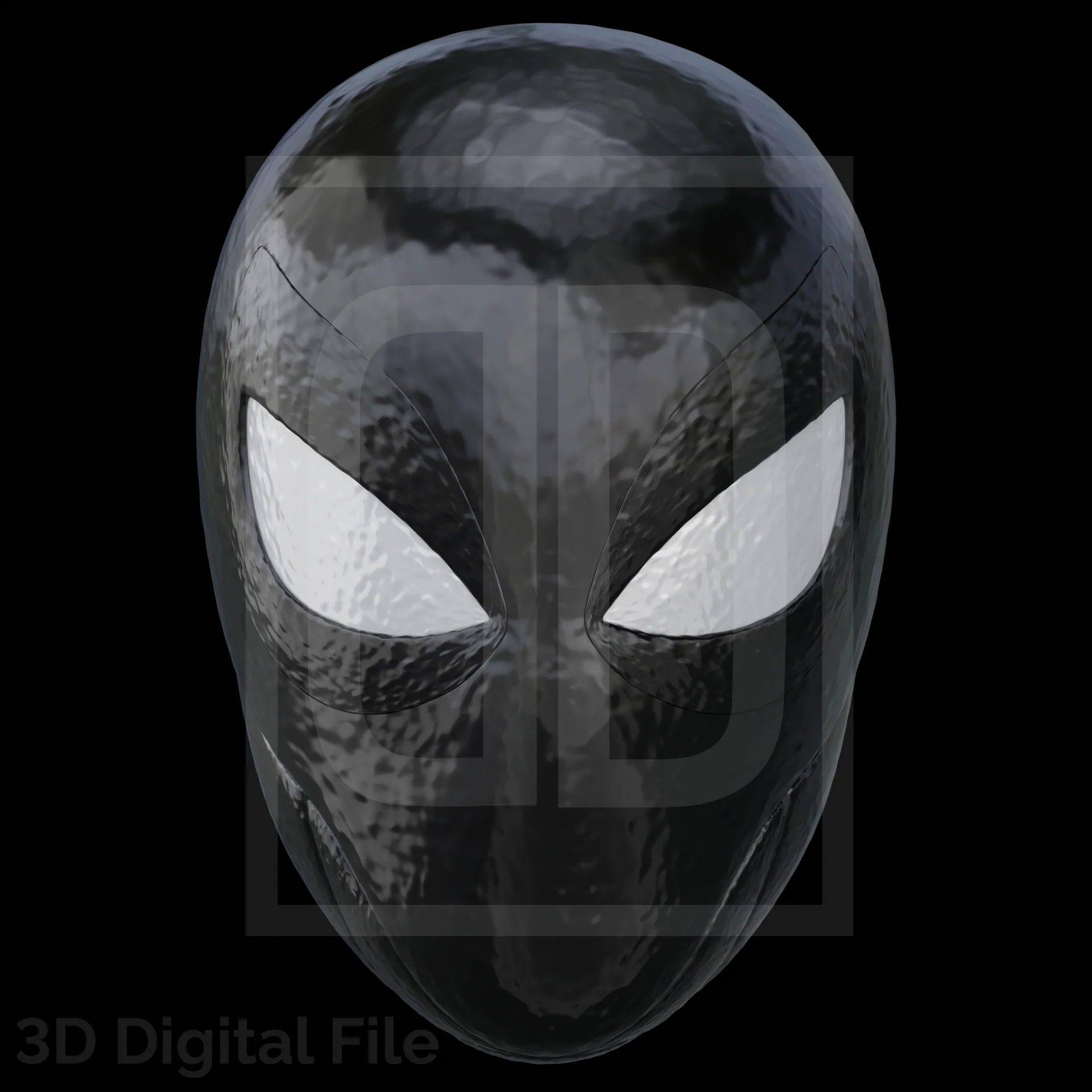 Spider Hero Black Mask - SM2 PS5 3D Model - Image 7