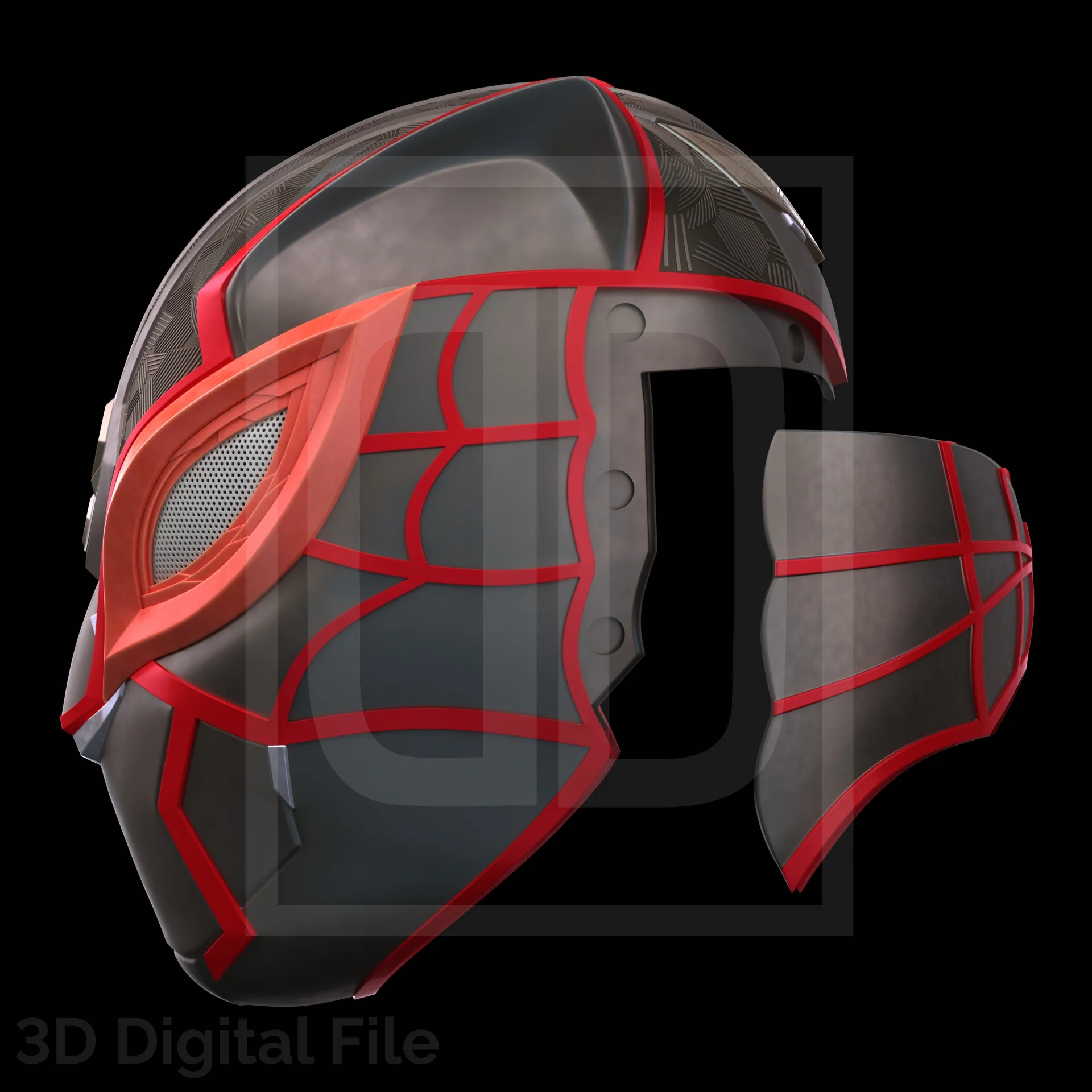 Spider Panther Mask - SM2 PS5 3D Model - Image 10