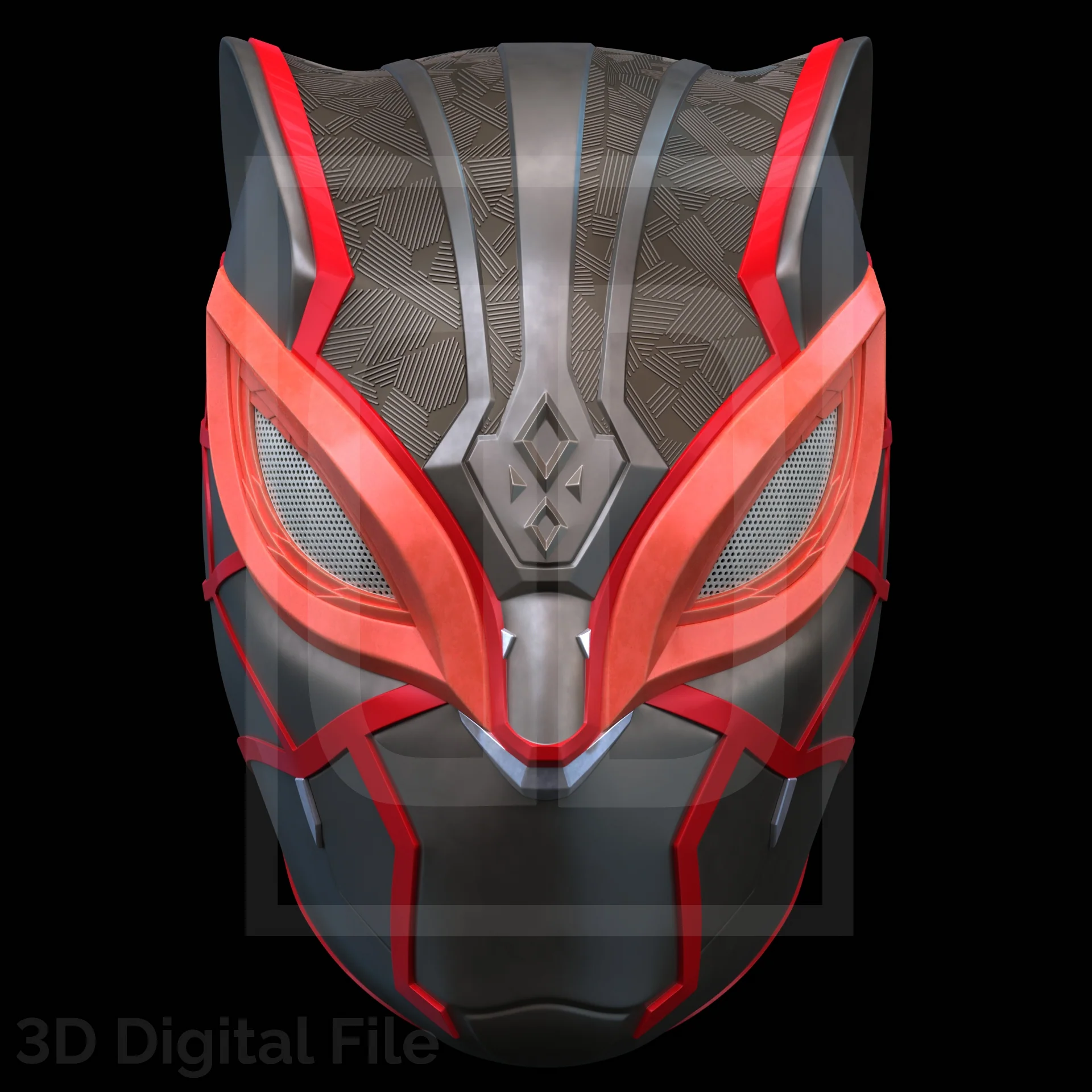 Spider Panther Mask - SM2 PS5 3D Model - Image 3