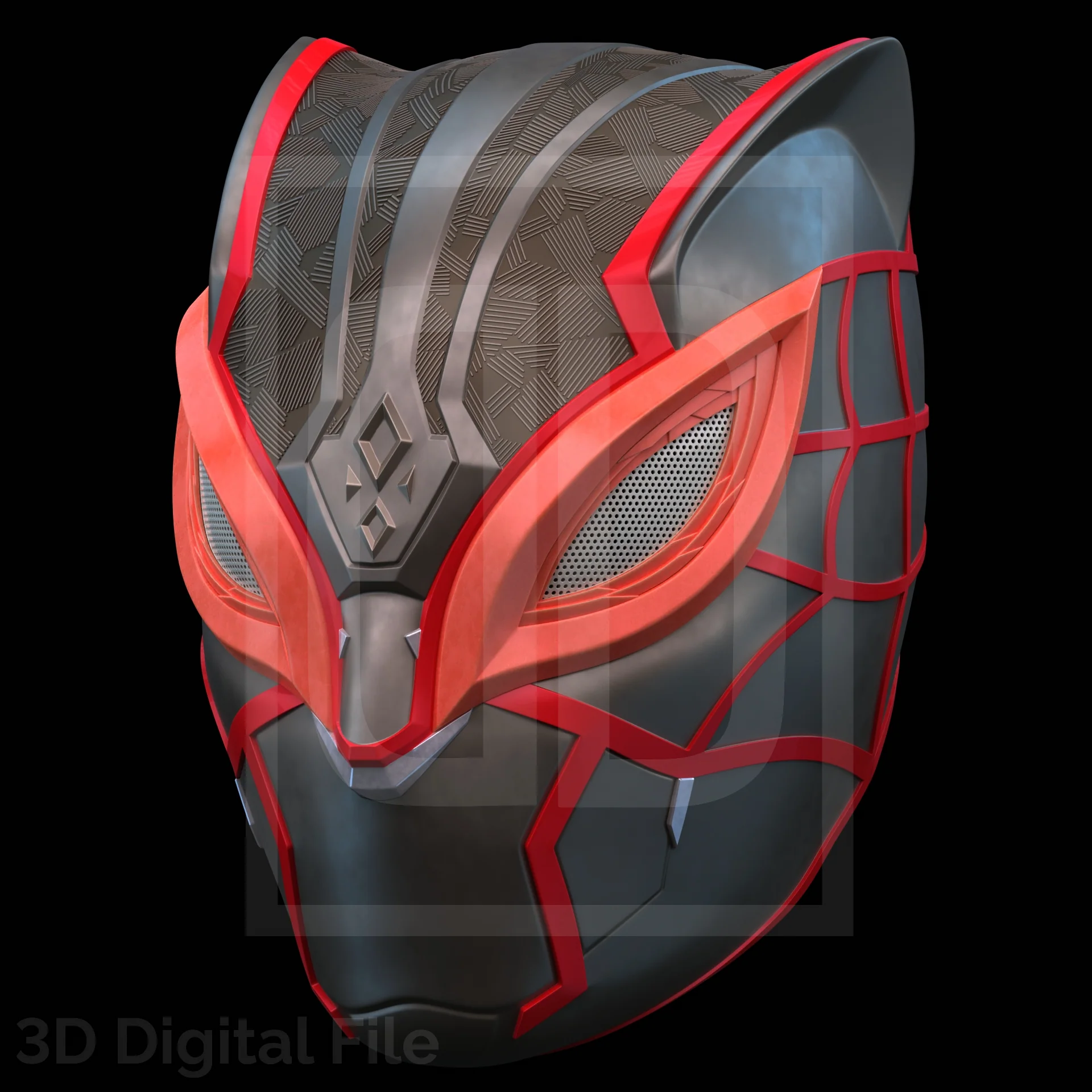 Spider Panther Mask - SM2 PS5 3D Model - Image 4
