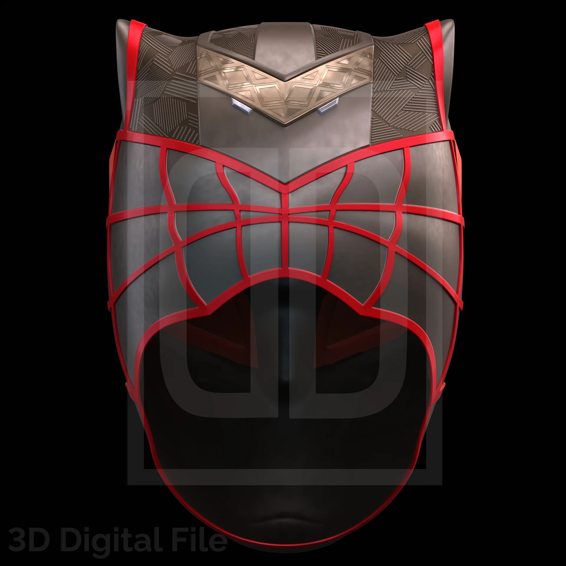 Spider Panther Mask - SM2 PS5 3D Model - Image 7