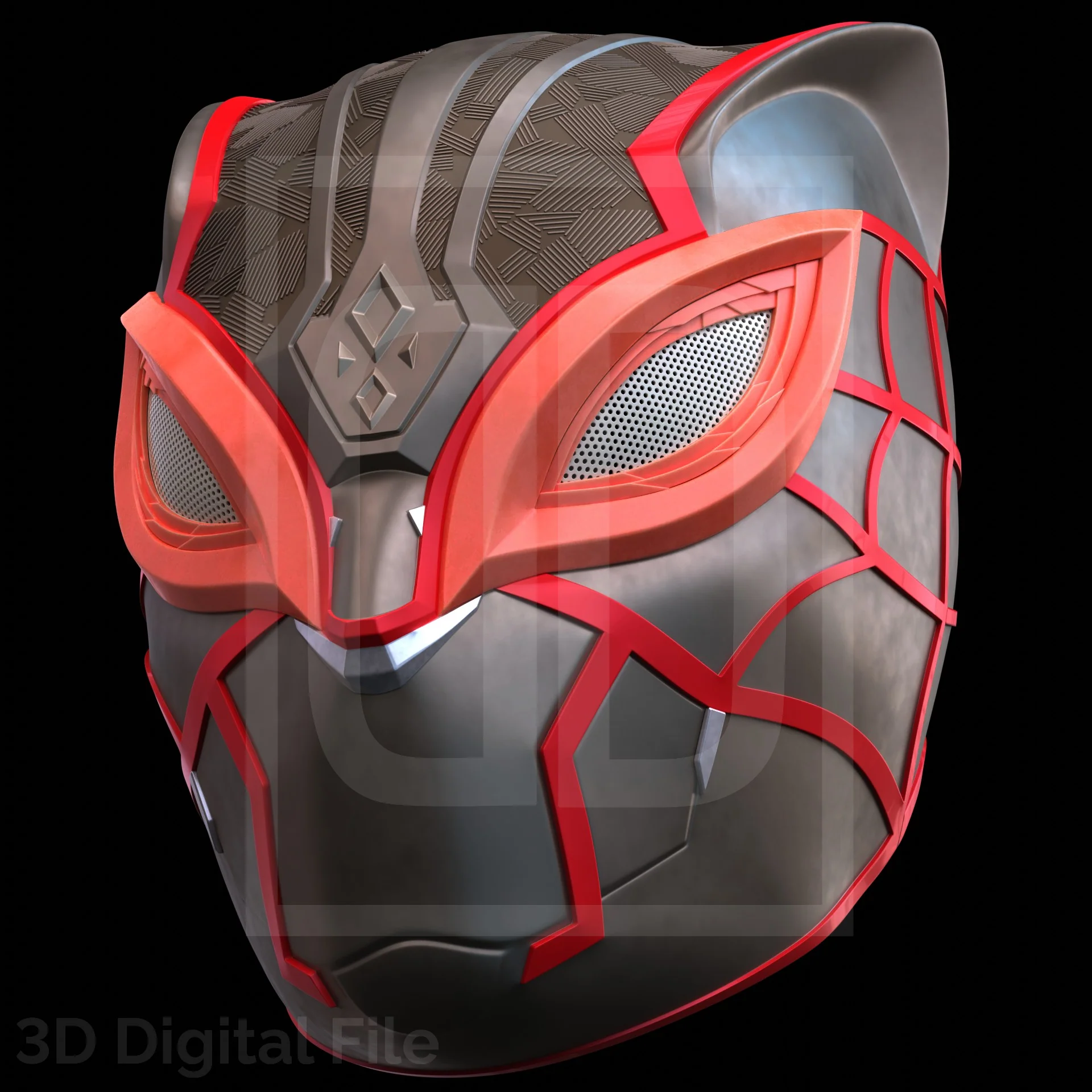 Spider Panther Mask - SM2 PS5 3D Model - Image 8