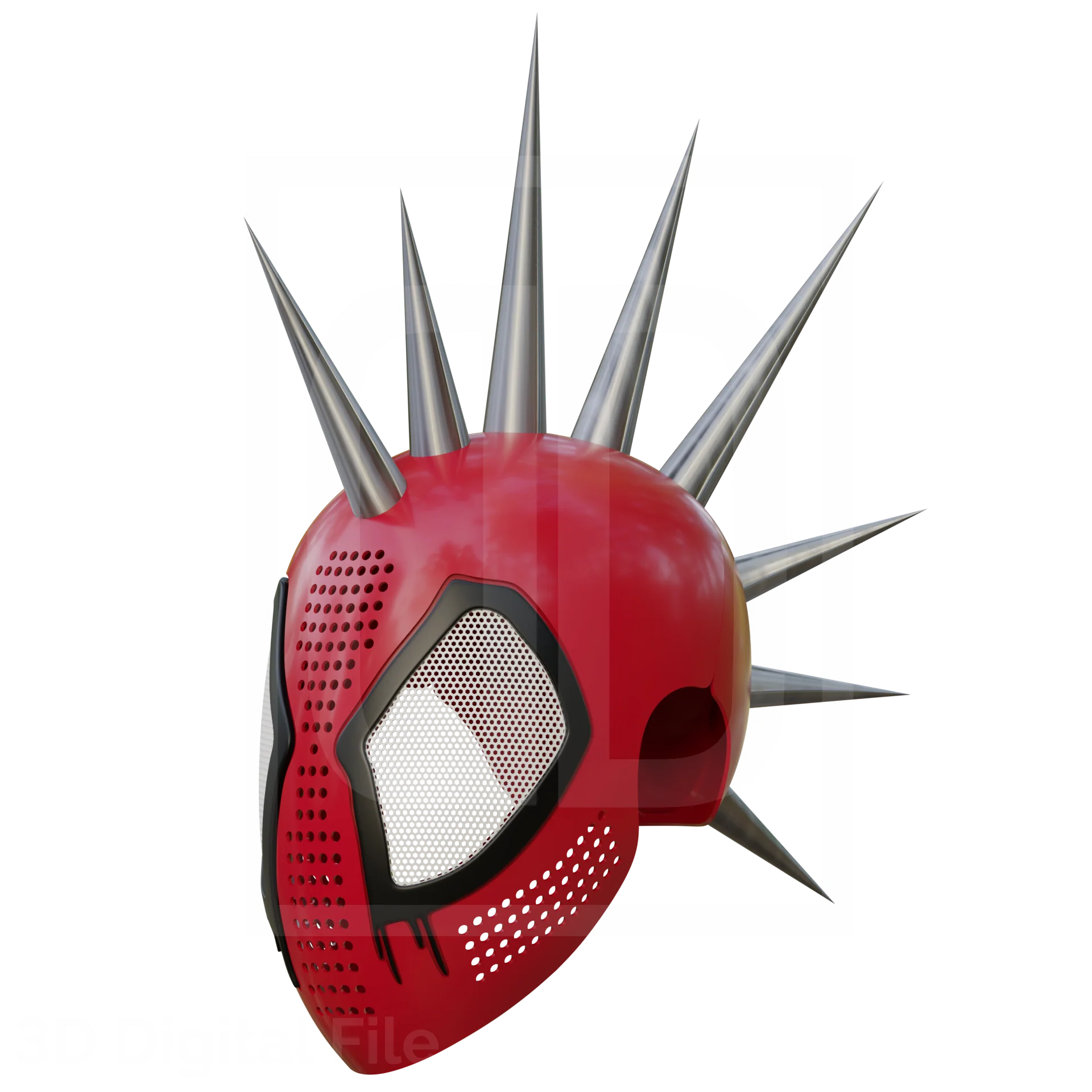 Spider Hero Punk - BTSV Faceshell 3D Model