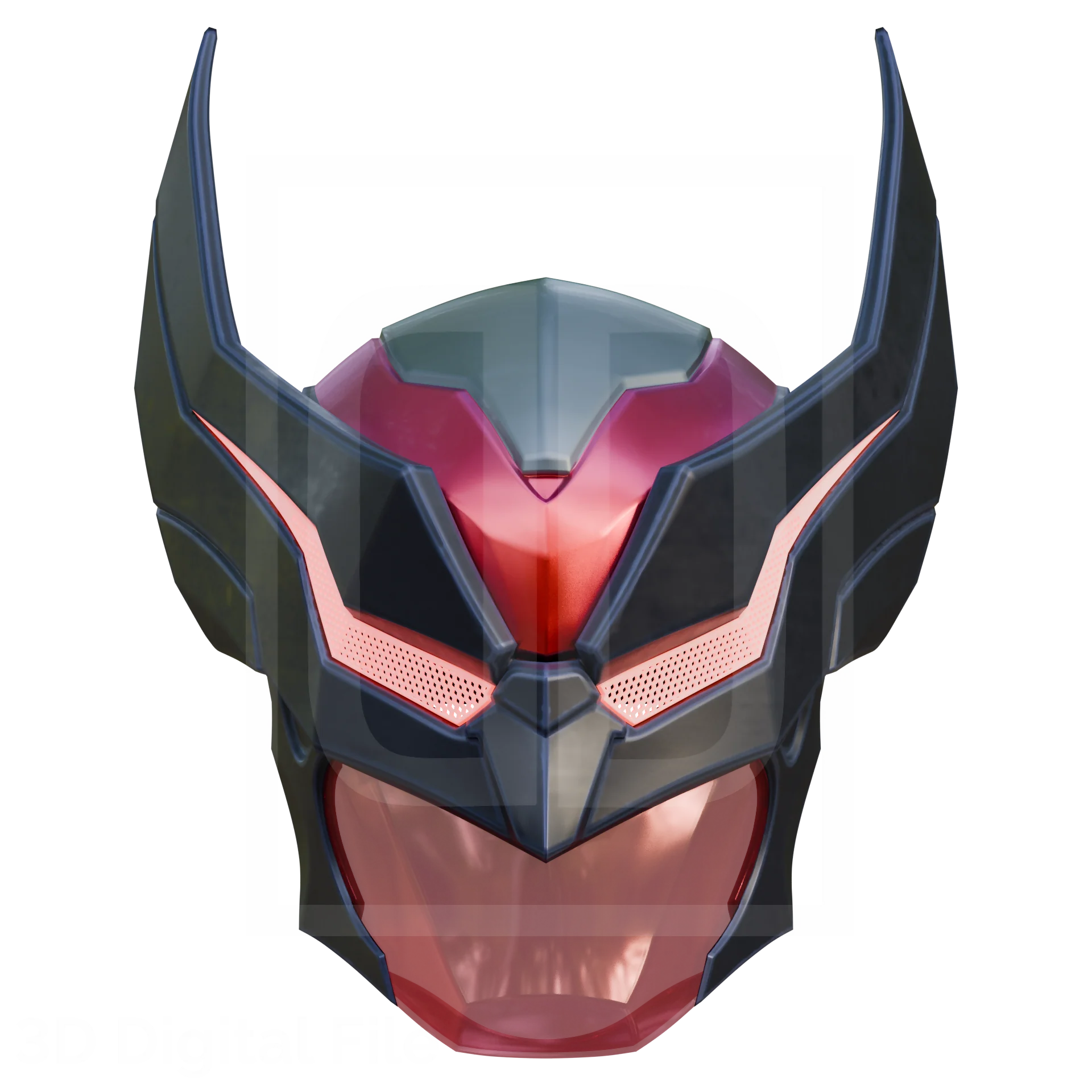 Wolf Berserk 2099 Helmet - MR Game 3D Model