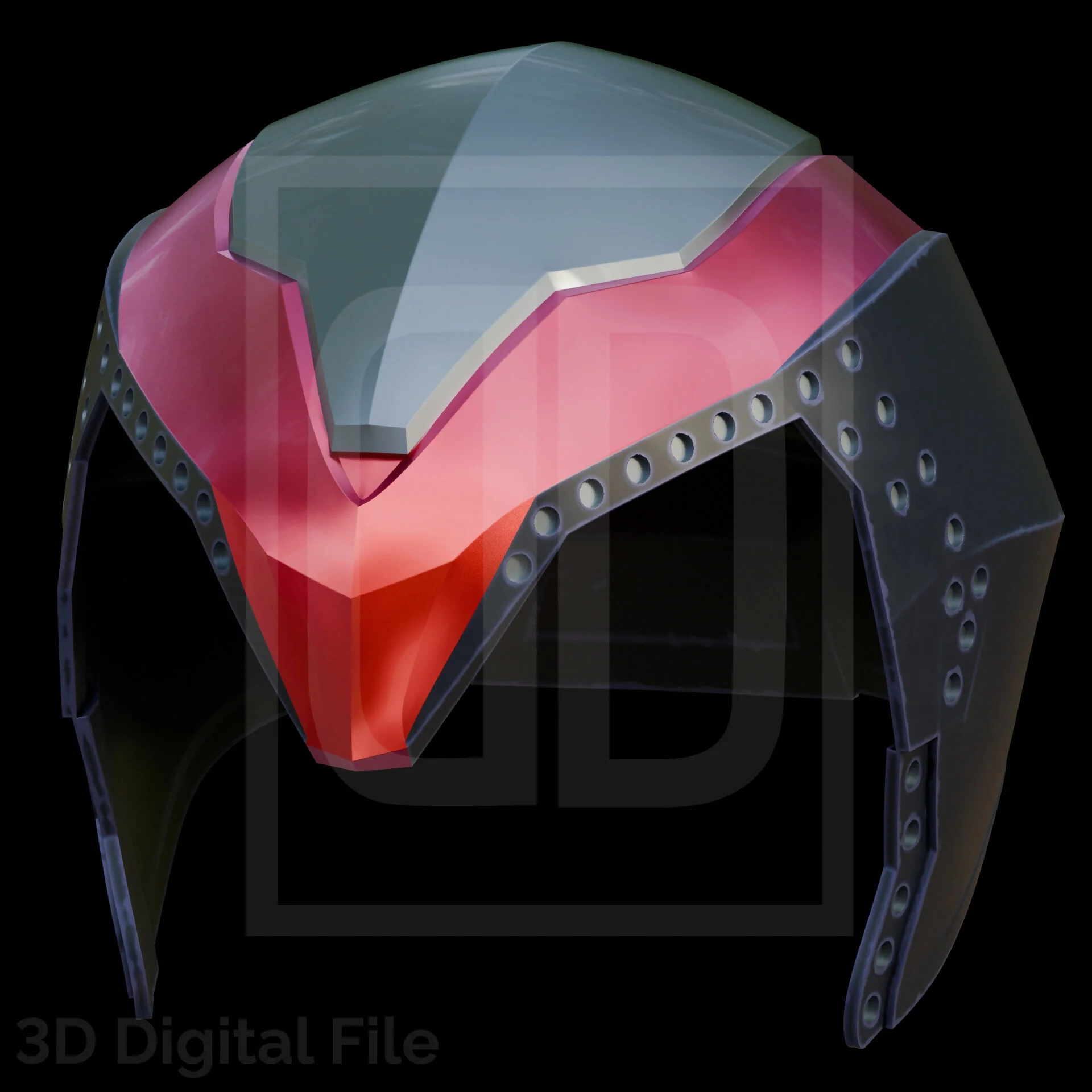 Wolf Berserk 2099 Helmet - MR Game 3D Model - Image 7
